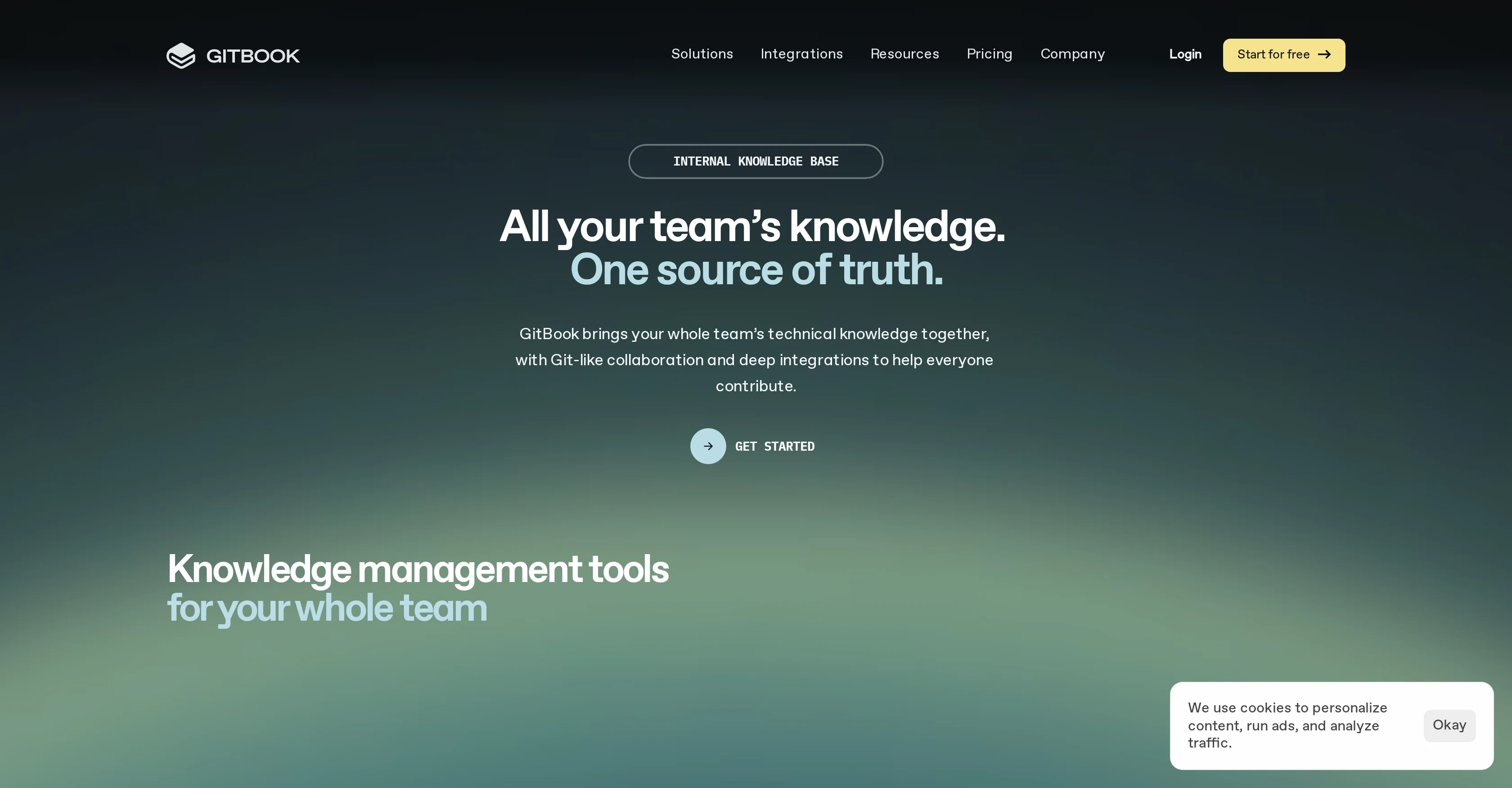 GitBook website