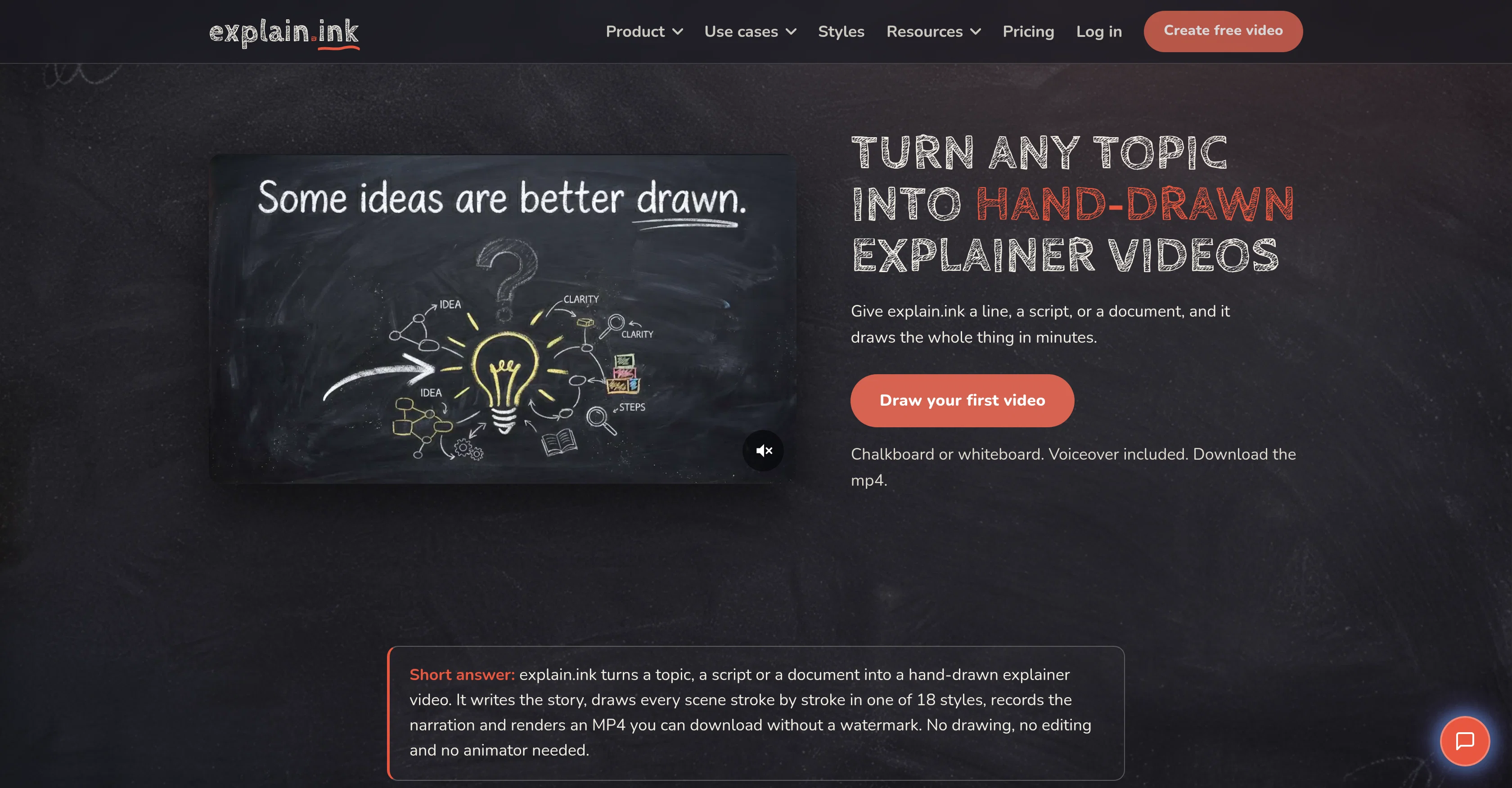 explain.ink website