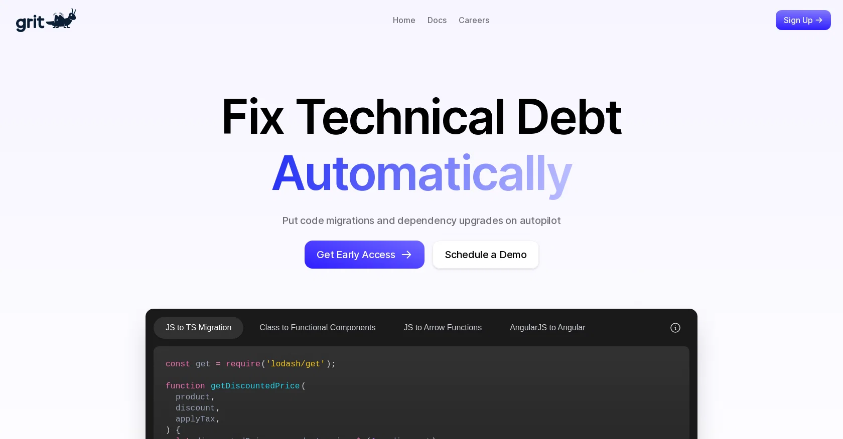 Grit.io website
