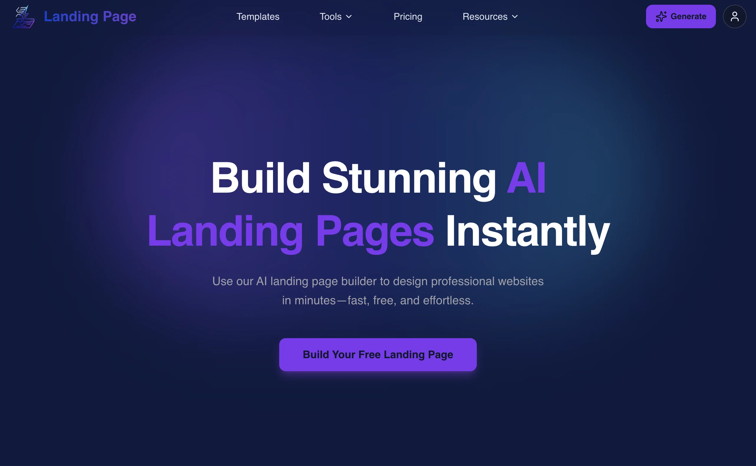 Landing-Page.io website