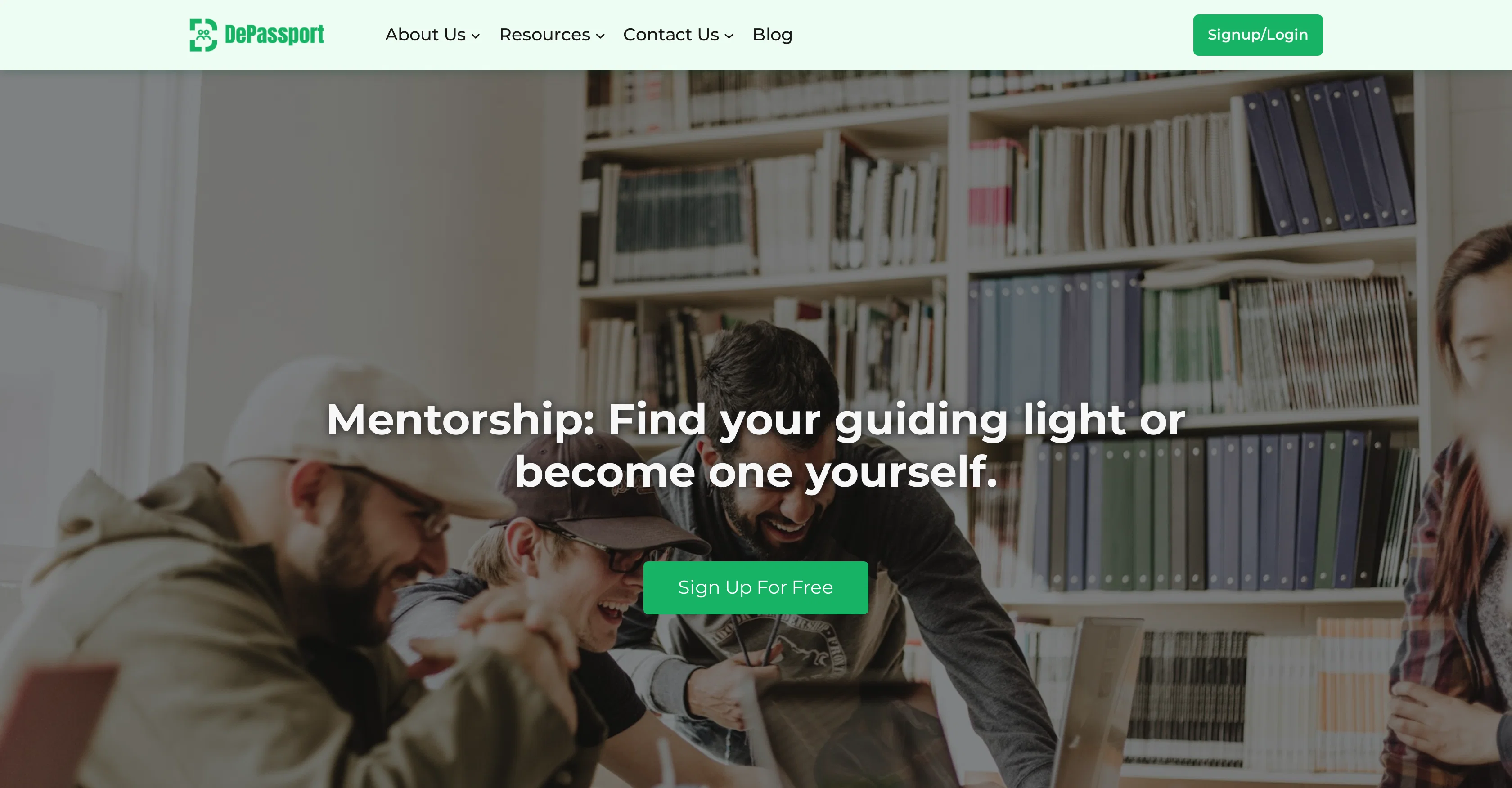 DePassport website