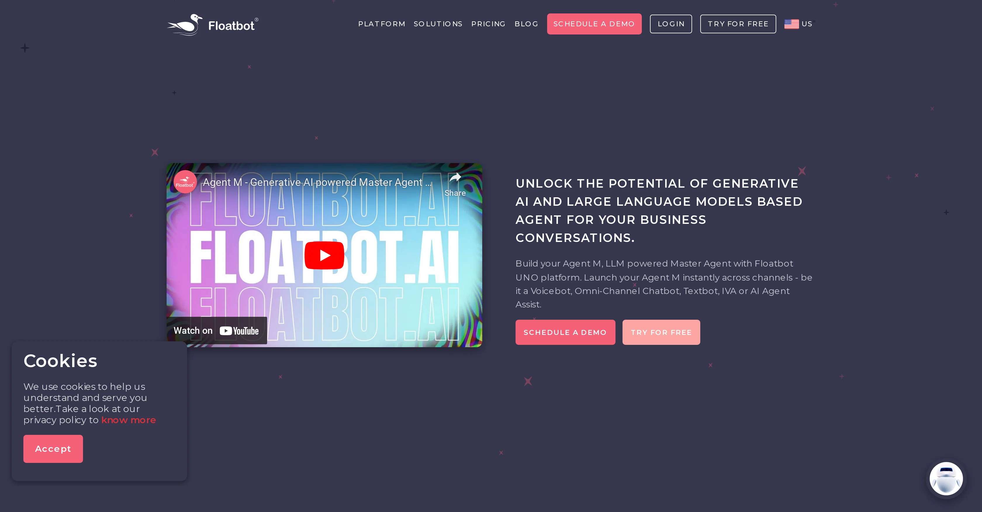 Agent M website