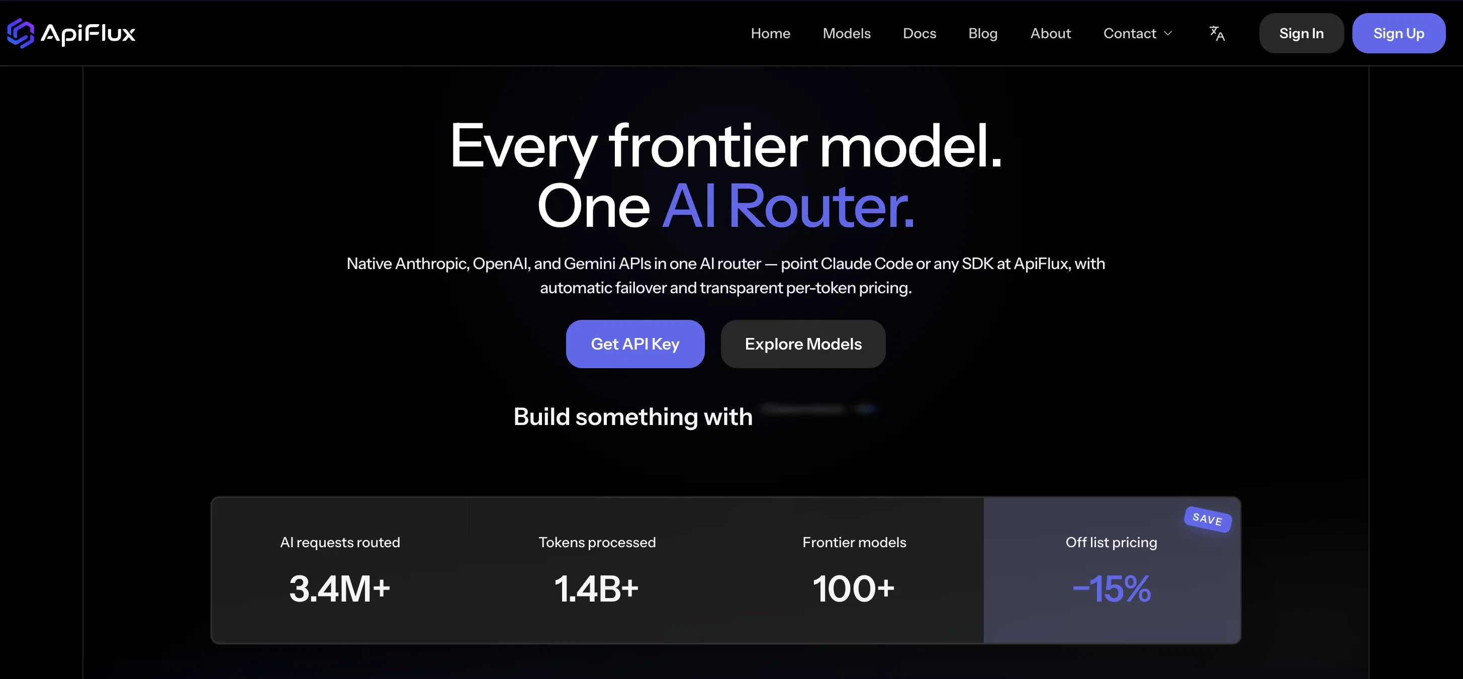 ApiFlux website