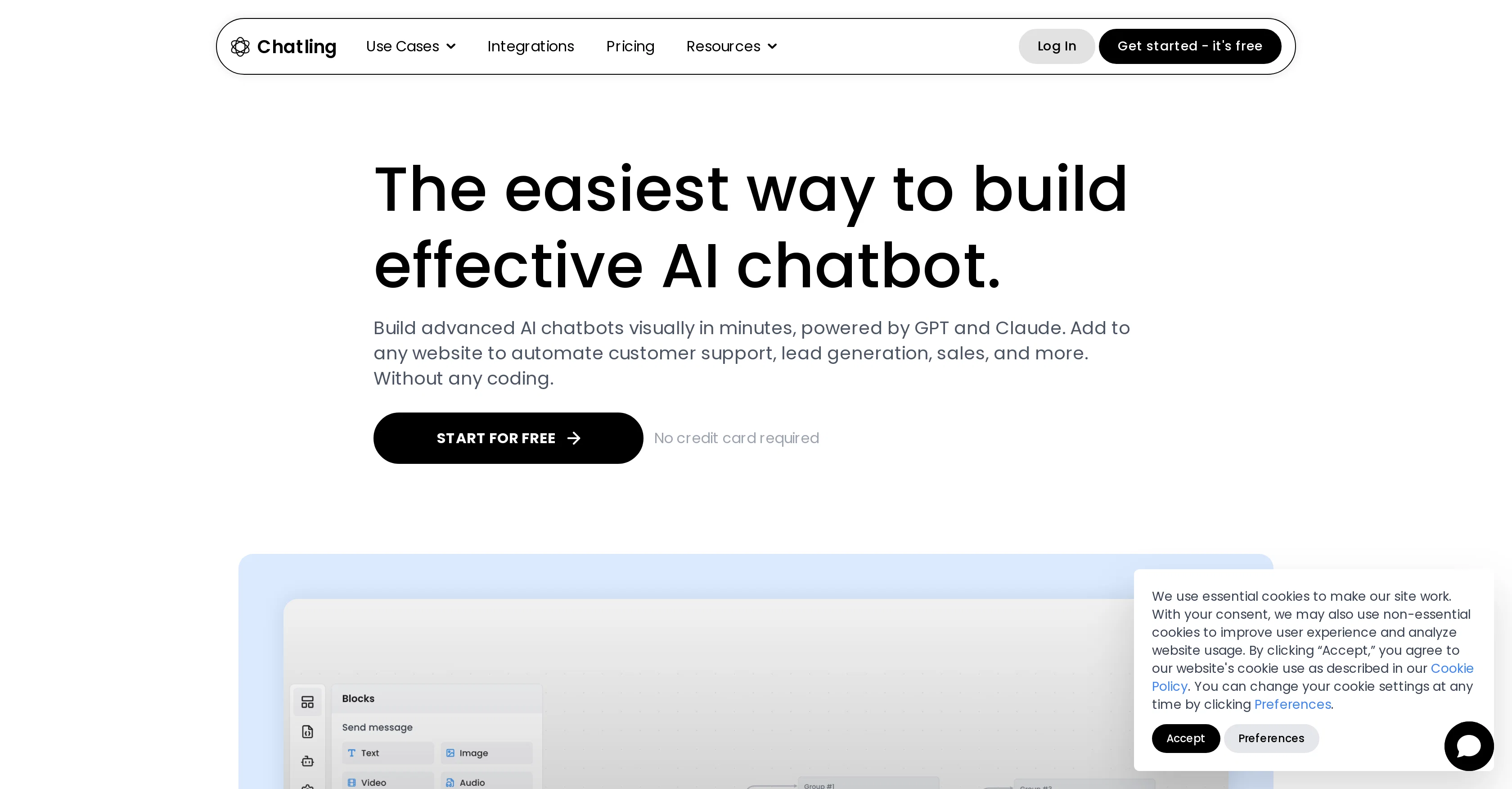 Chatling website
