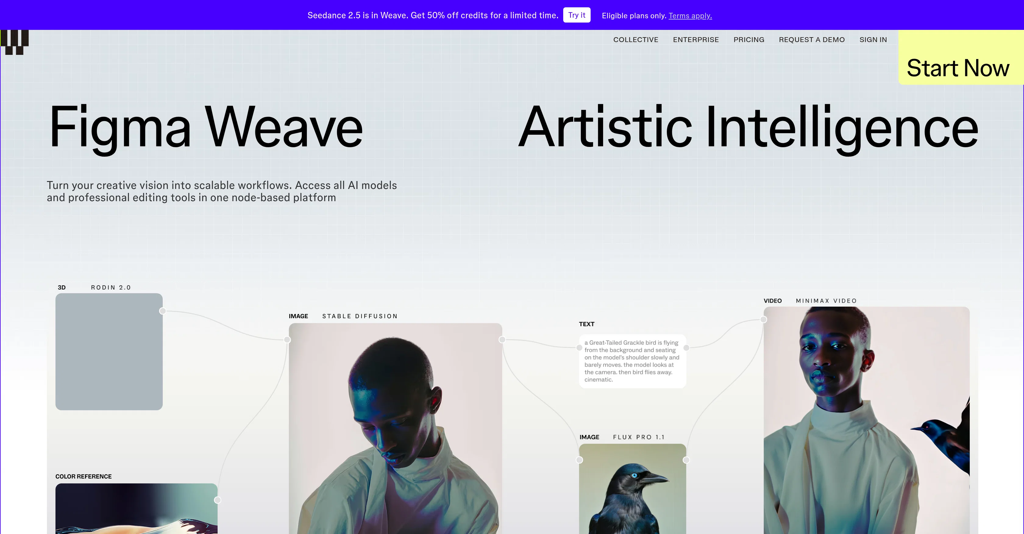 Figma Weave website