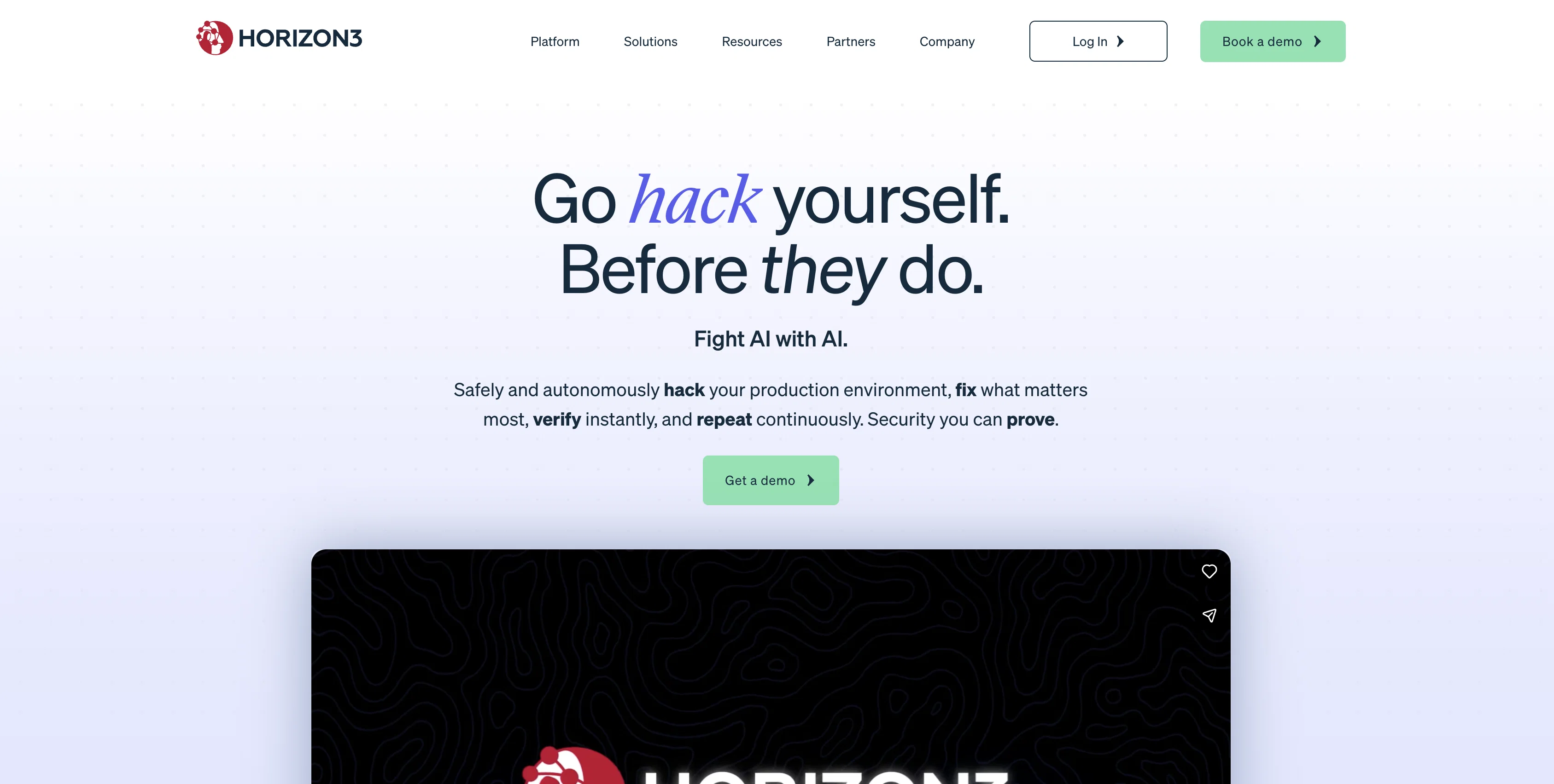 Horizon3.ai website