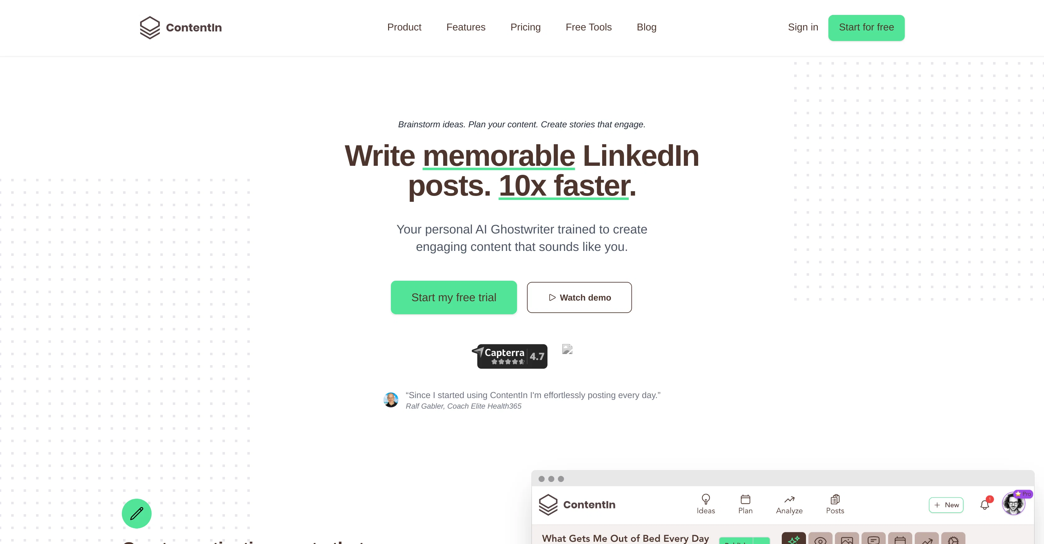 ContentIn website