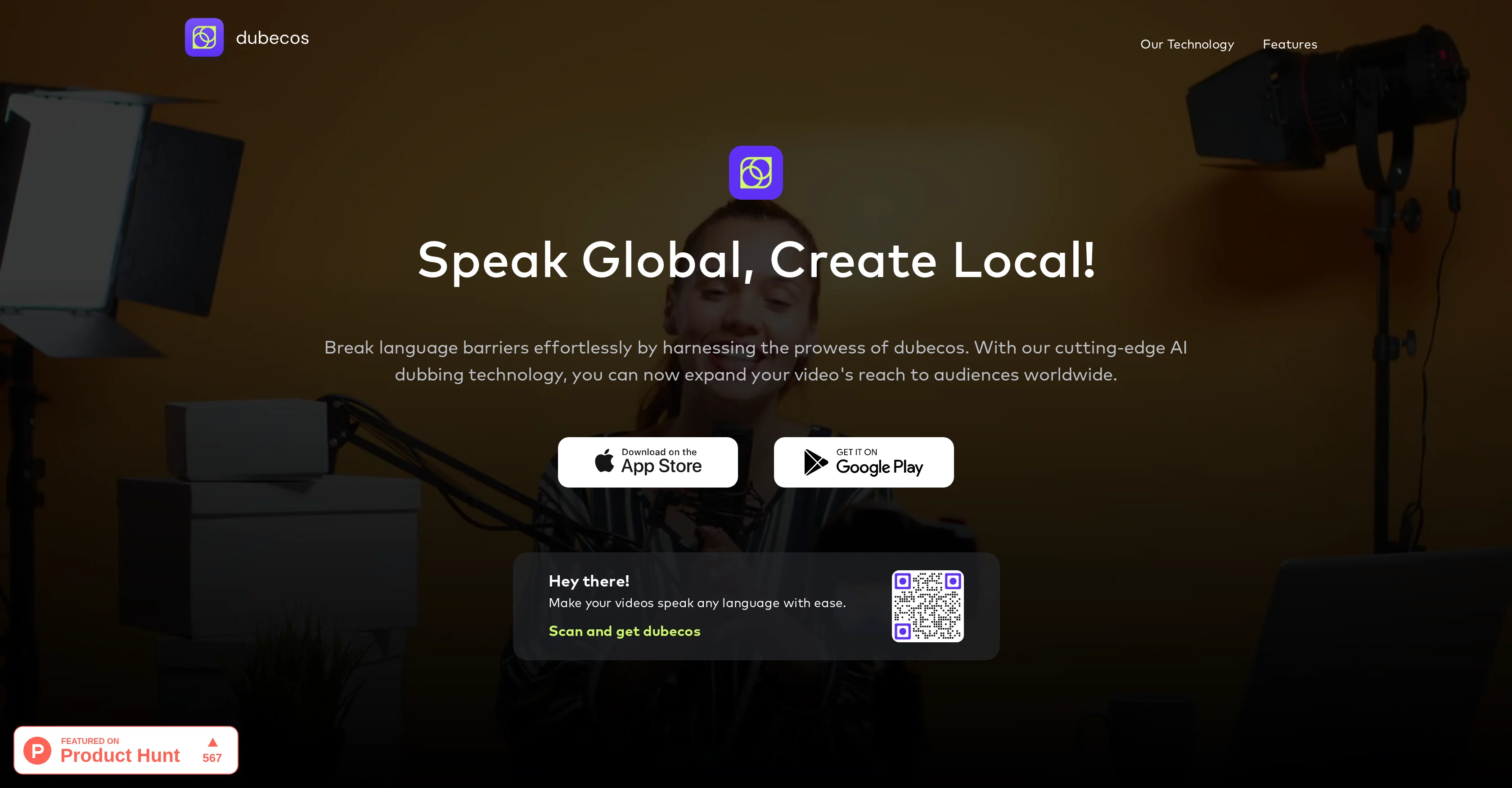 Dubecos website
