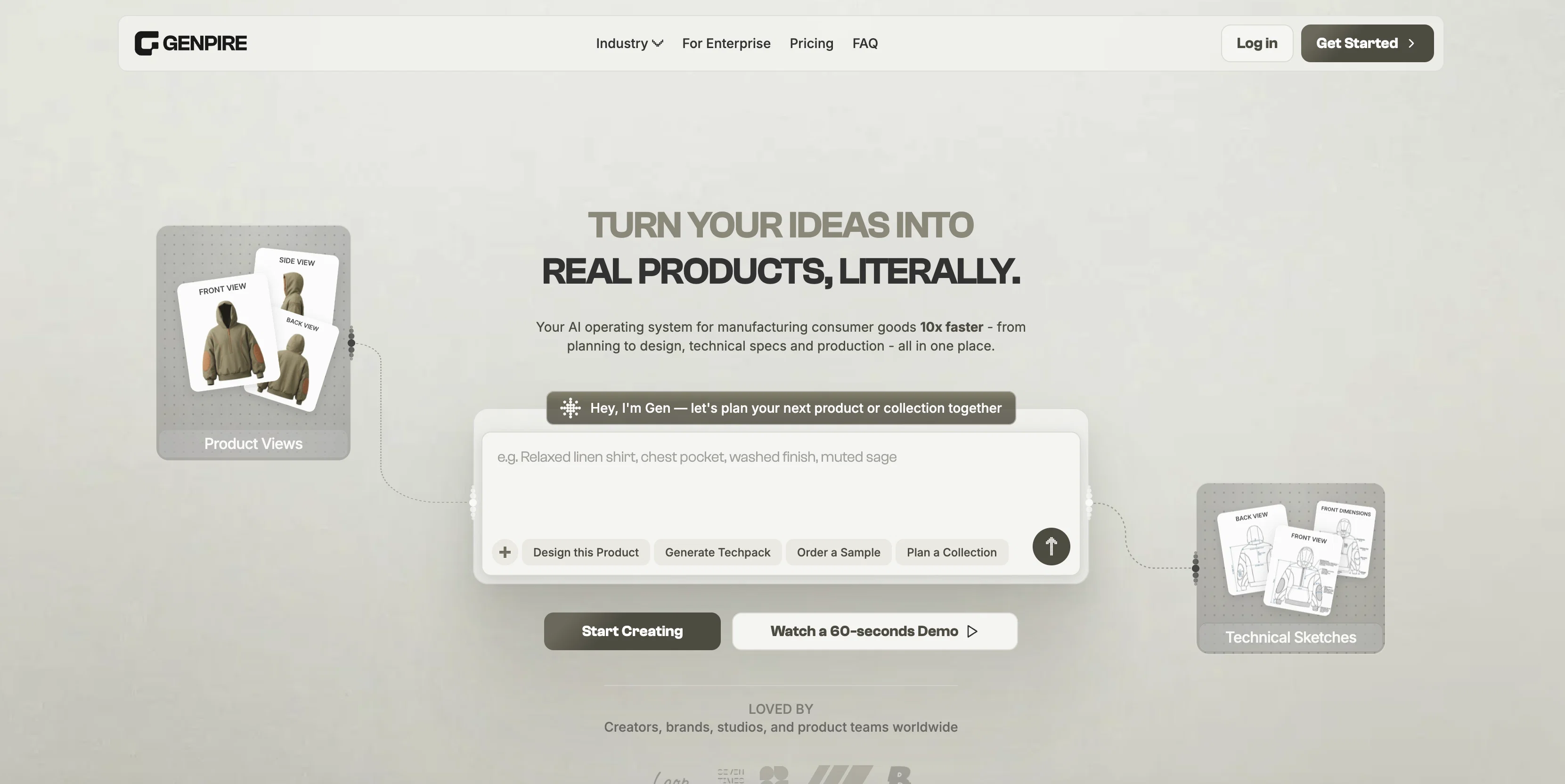 Genpire website