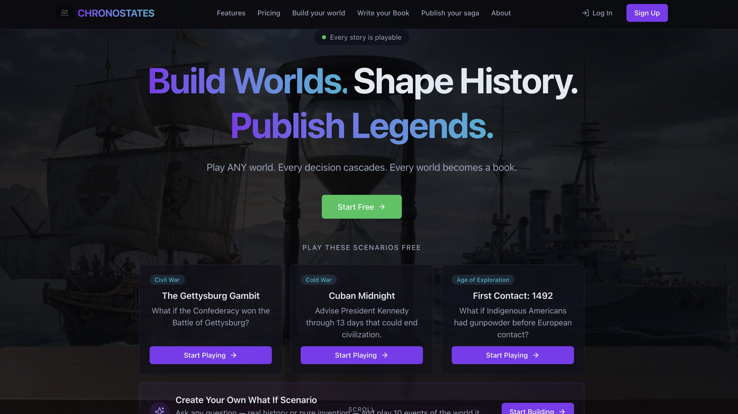 Chronostates website