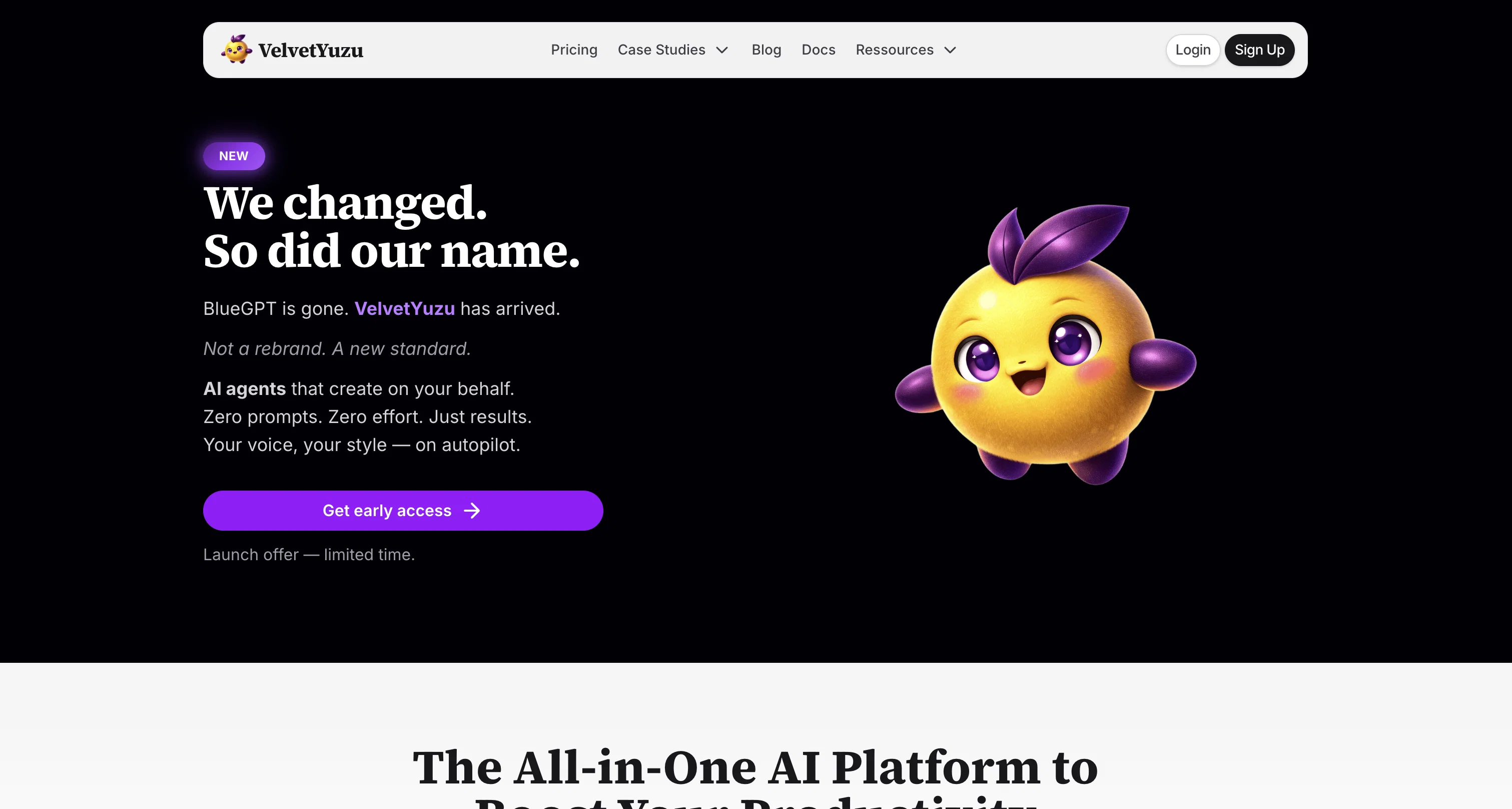 VelvetYuzu website
