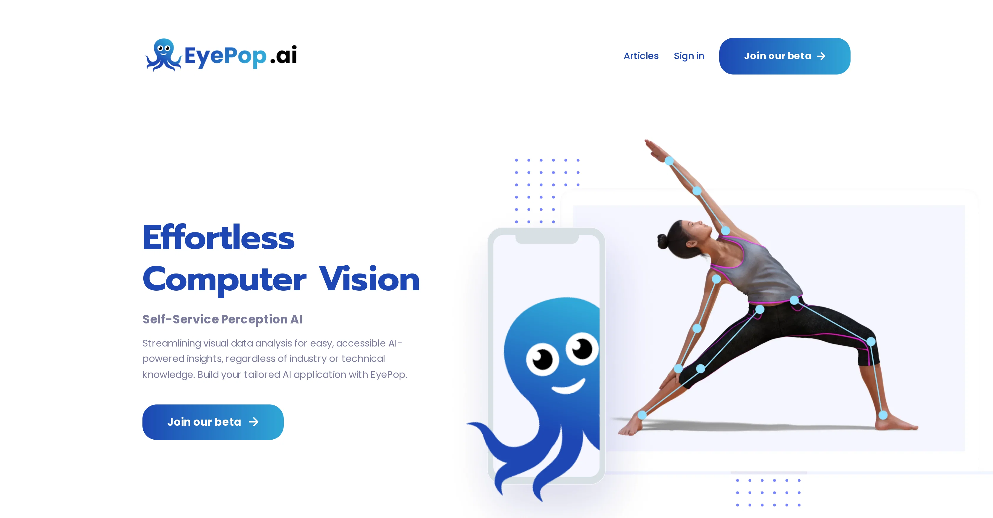 EyePop website