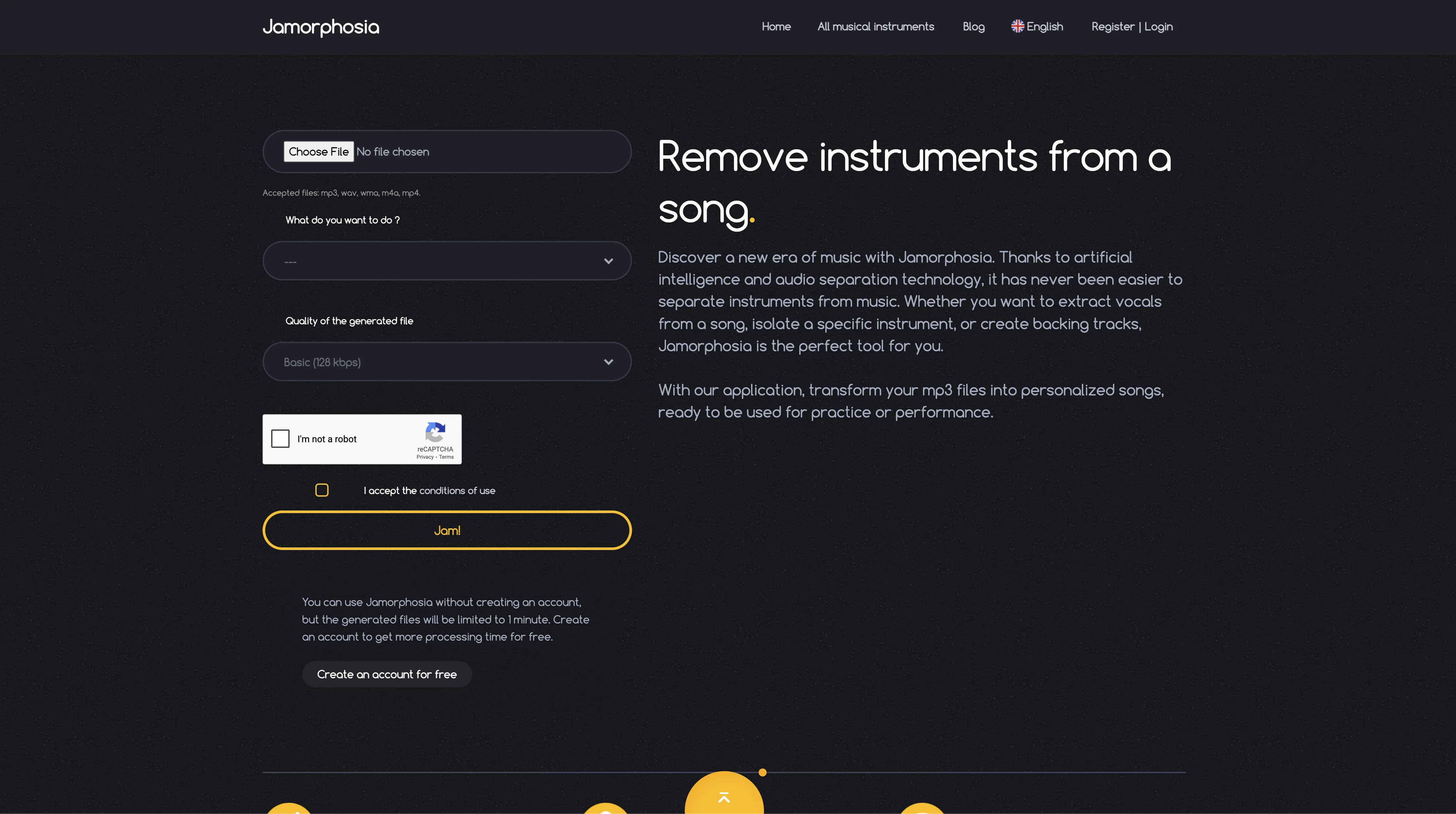 Jamorphosia website