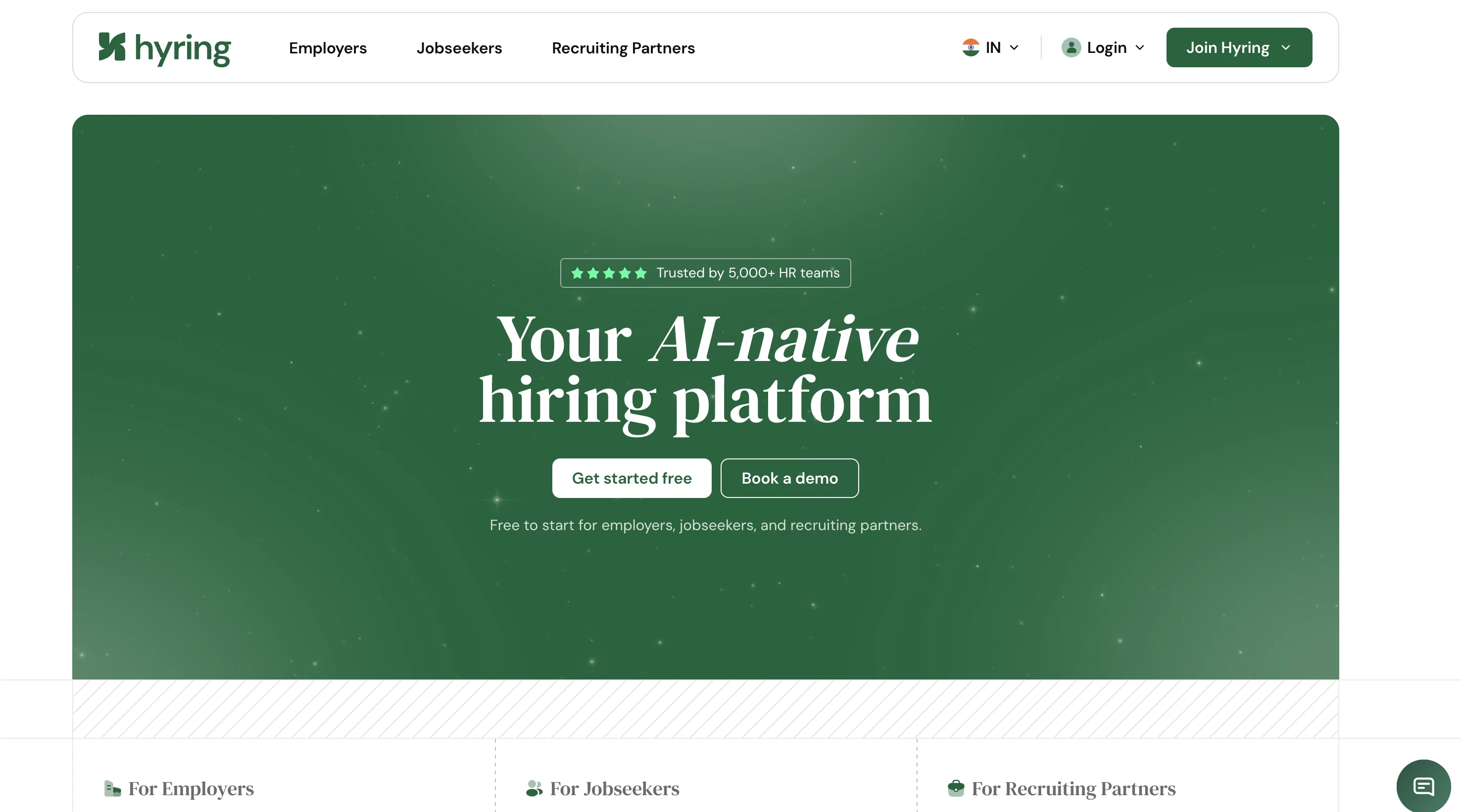 Hyring website