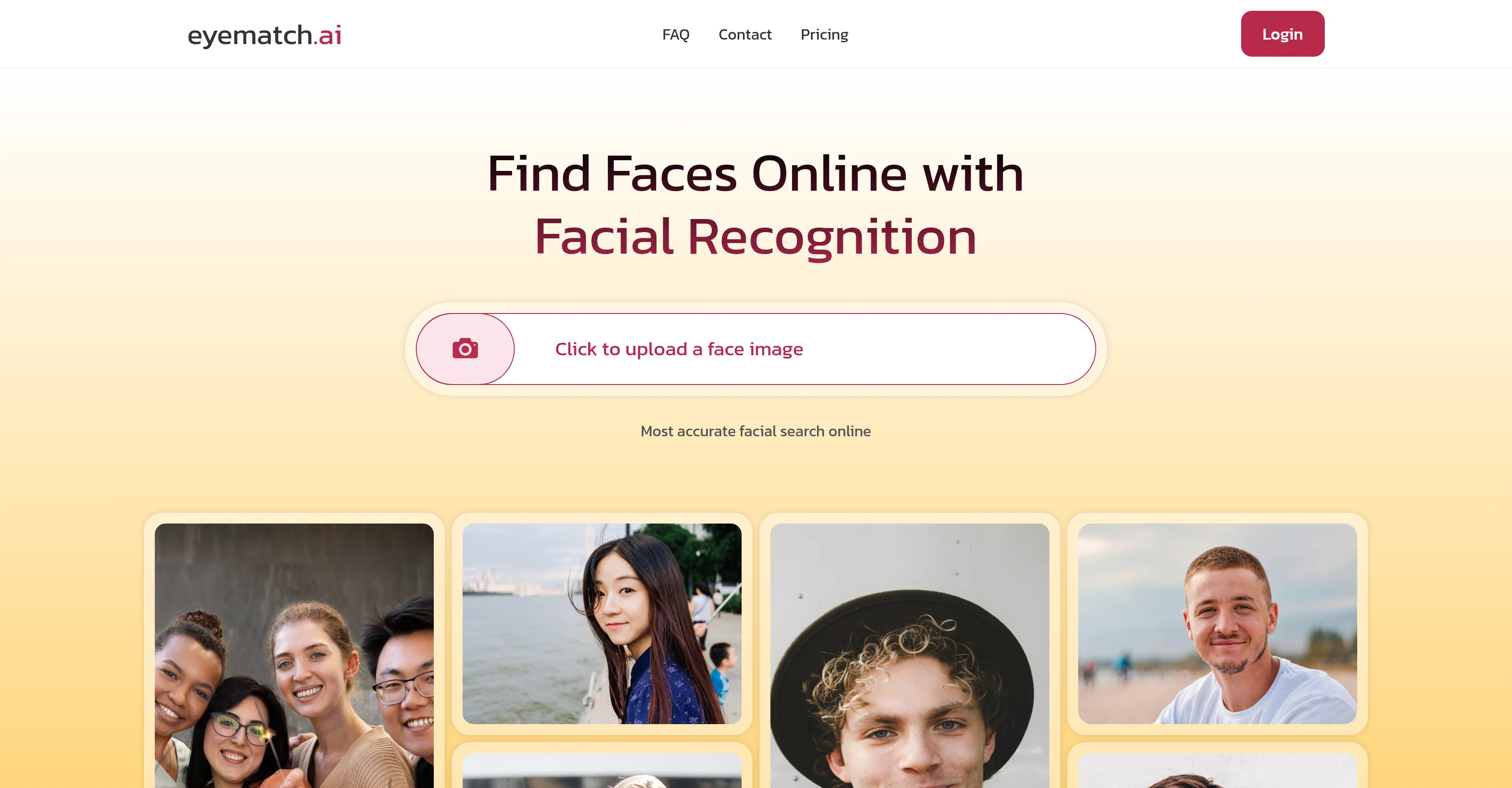 Eyematch.ai website