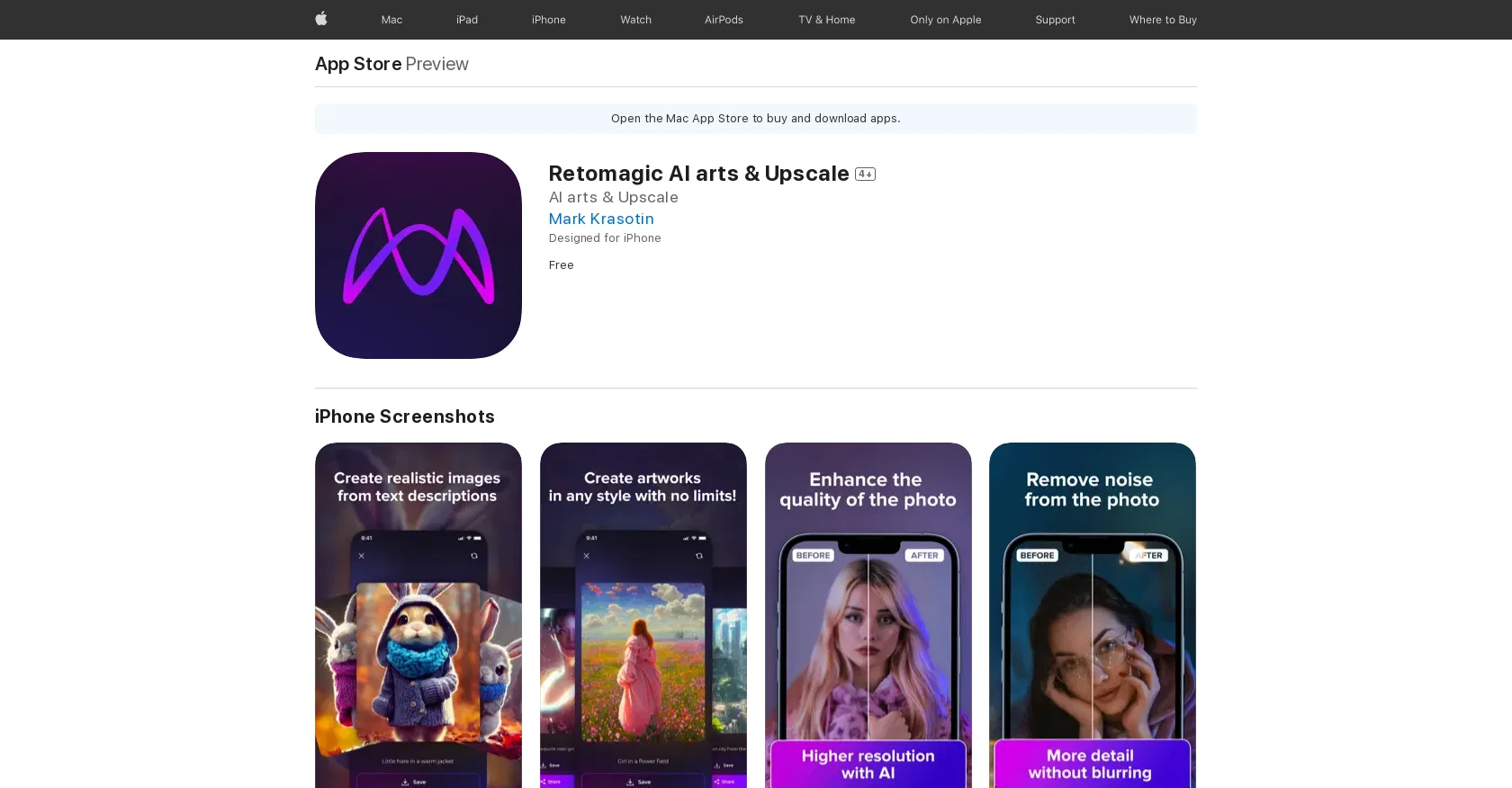 Magicly - AI Art & Photo website