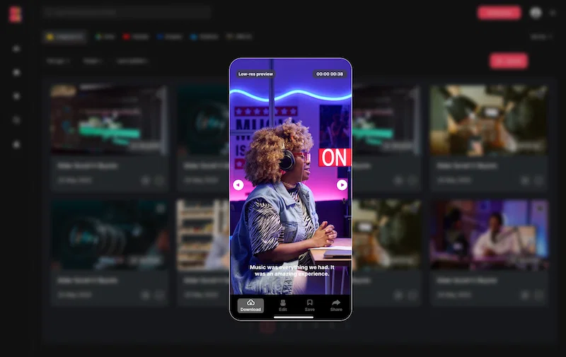 Imaginario AI website