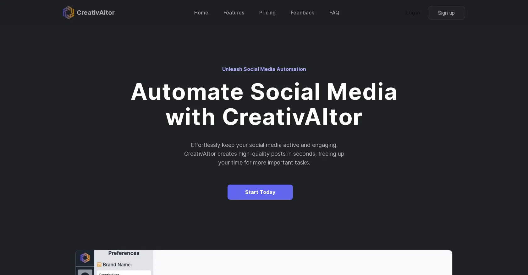 CreativAItor website