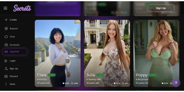 secrets ai companion