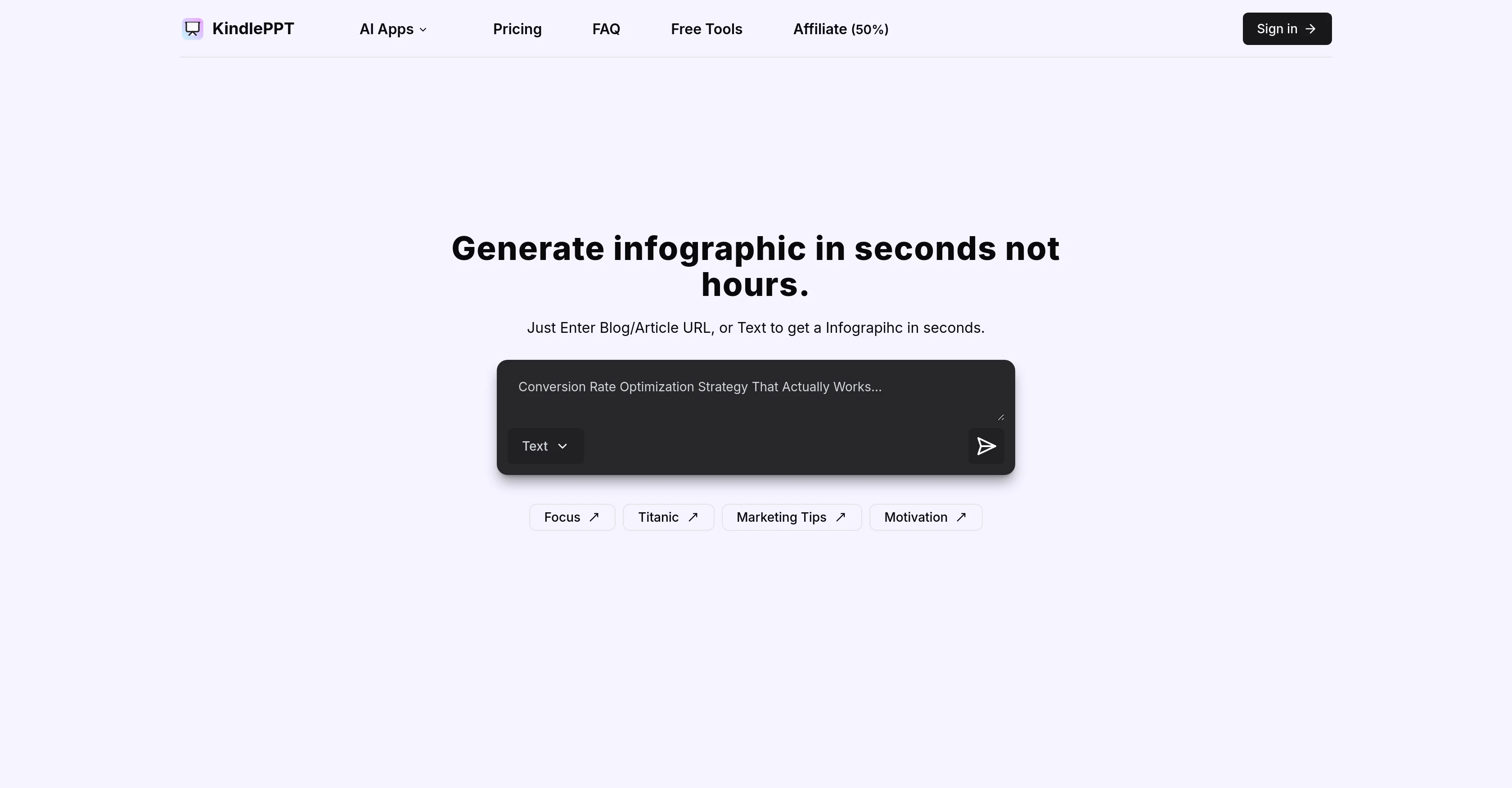KindlePPT website