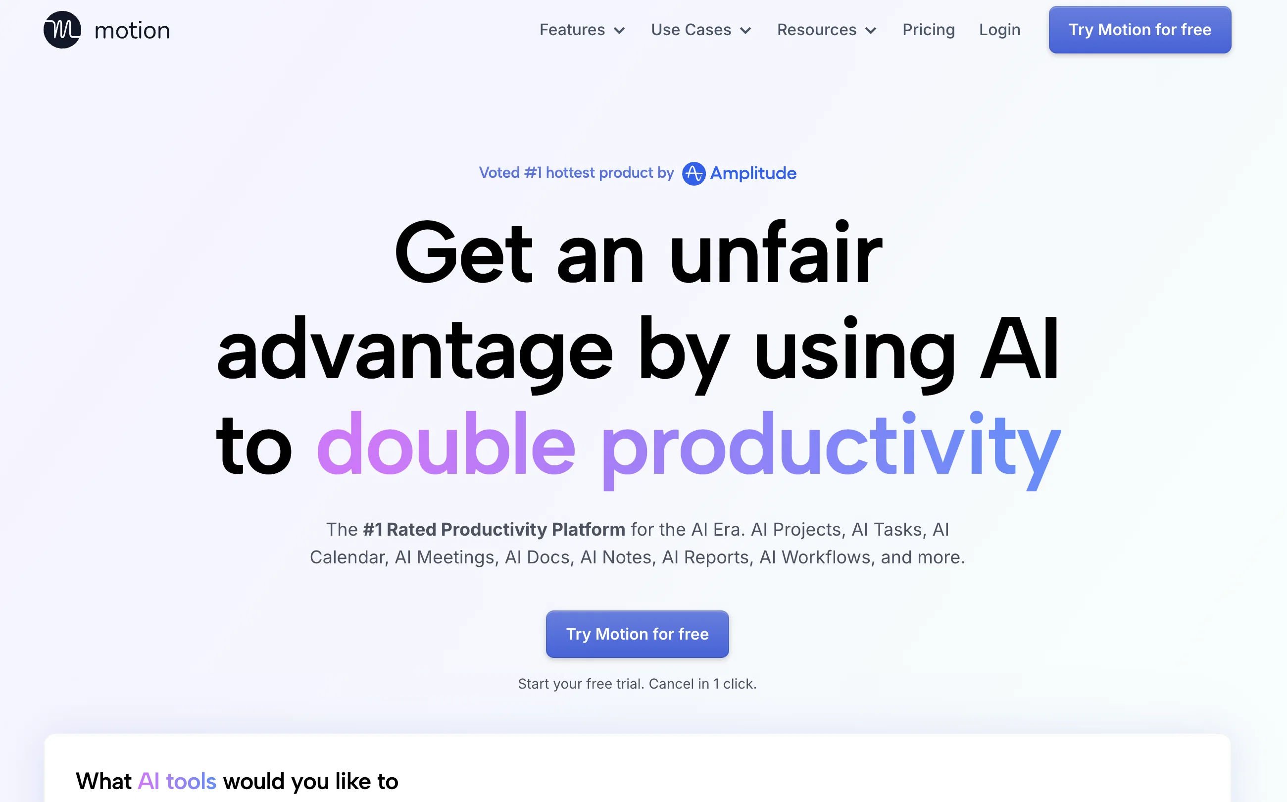 Motion website