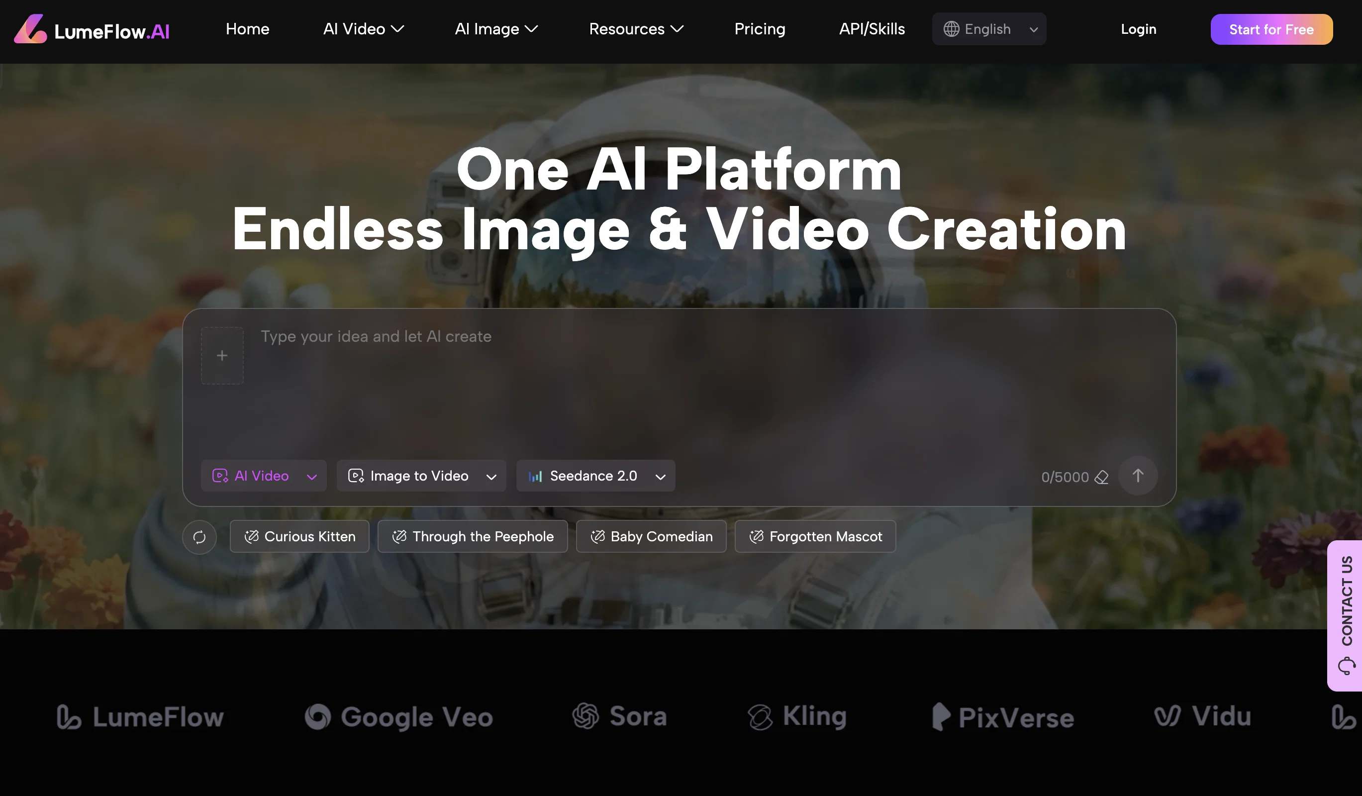 LumeFlow AI website