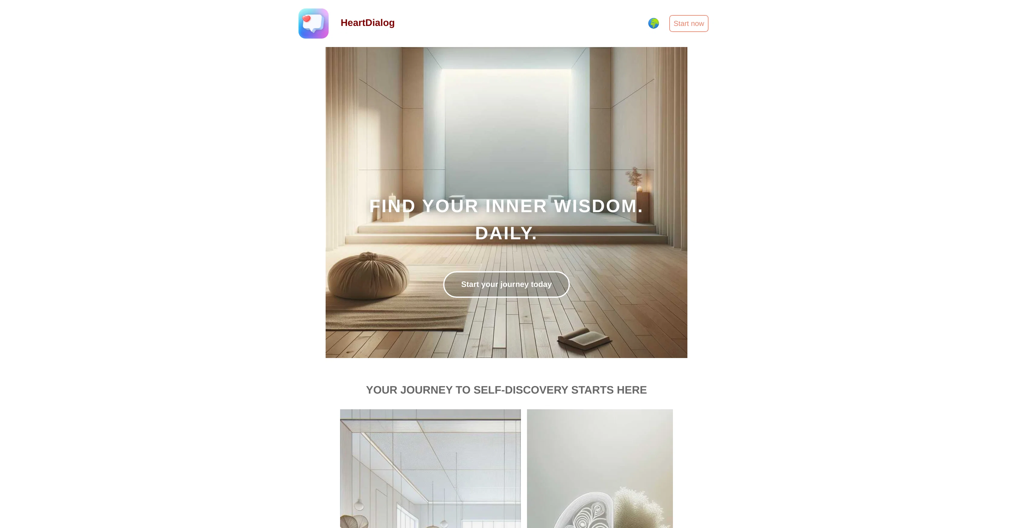 HeartDialog website