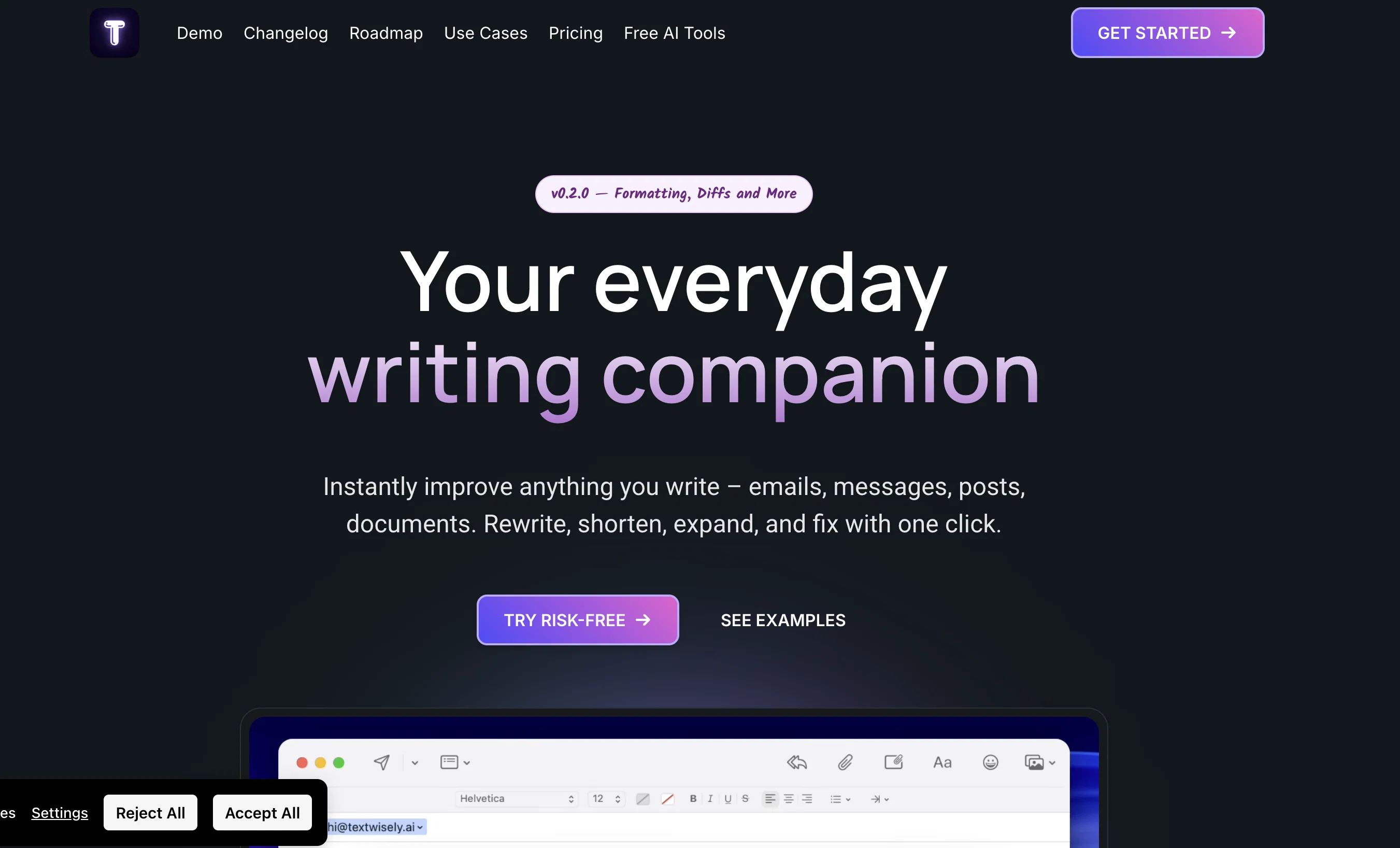 TextWisely website