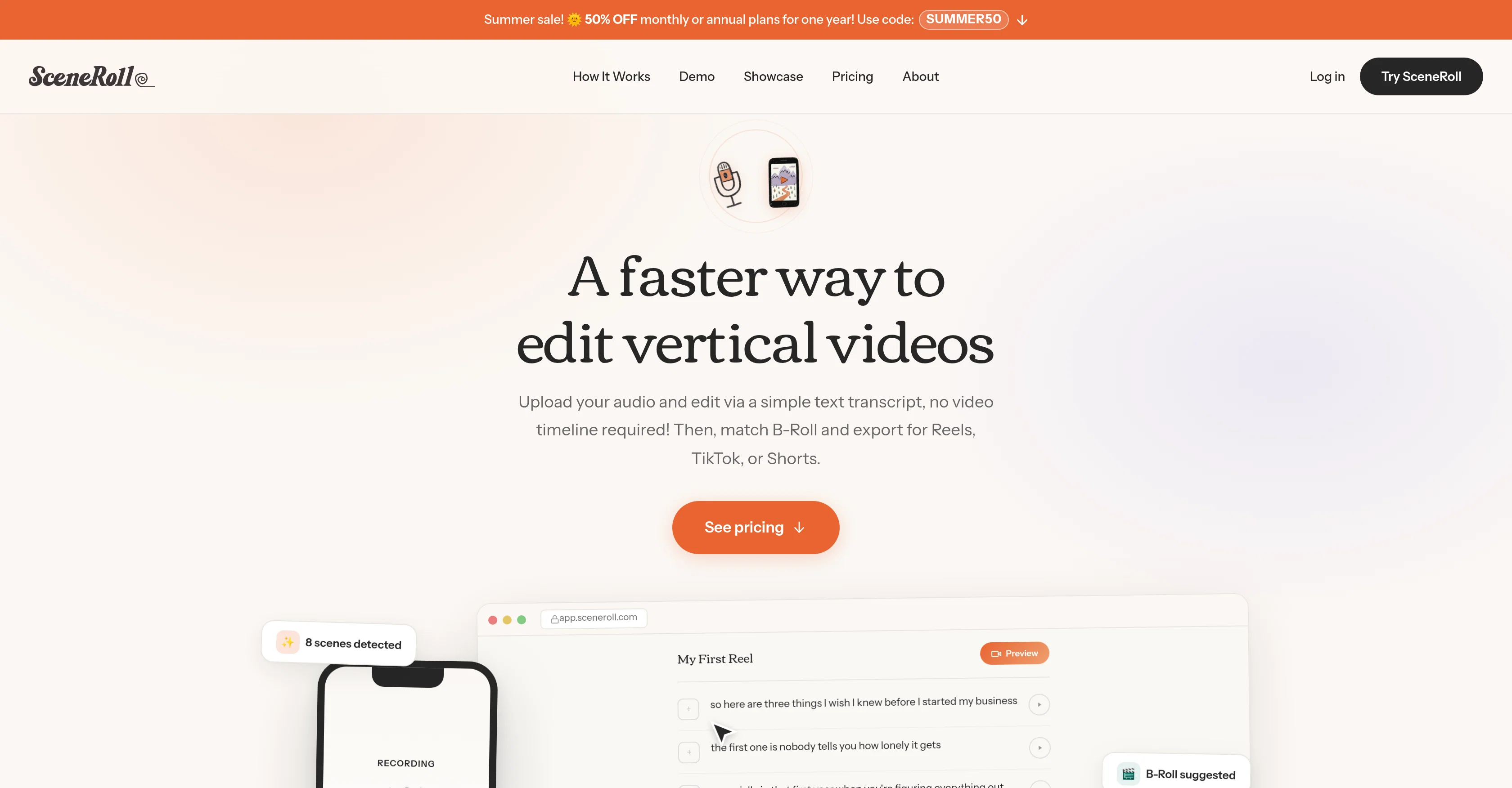 SceneRoll website
