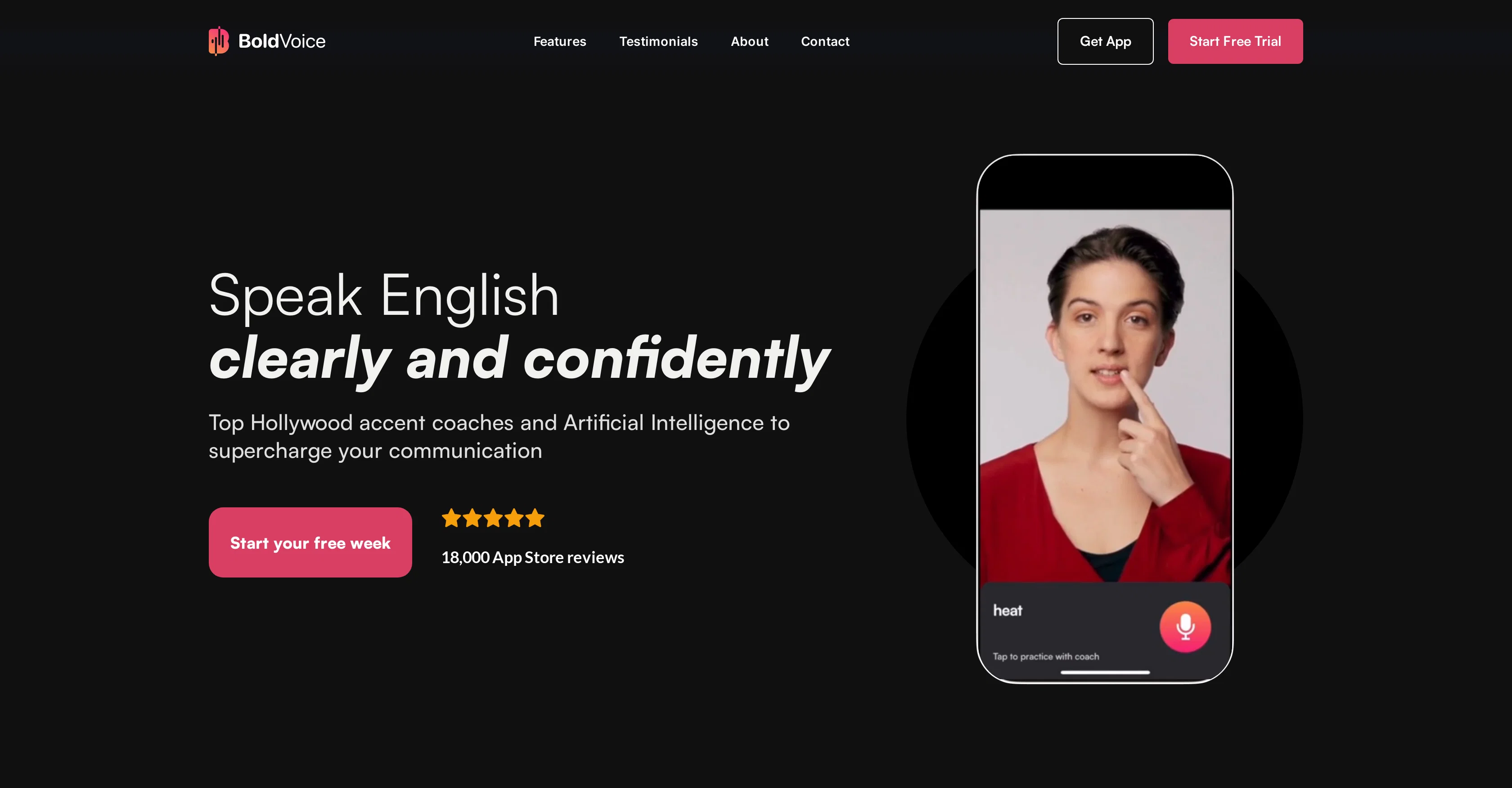 BoldVoice website