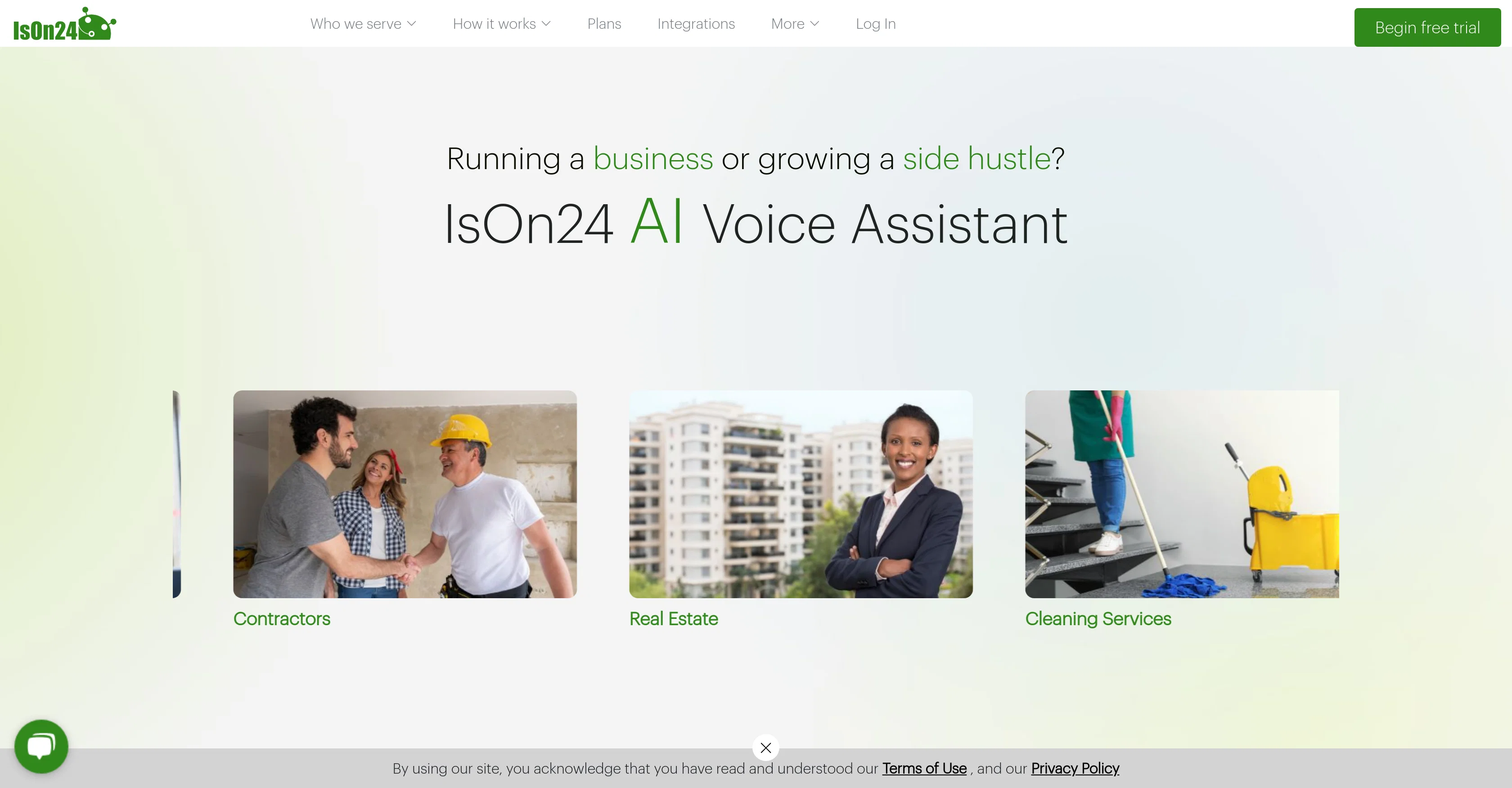 IsOn24 website