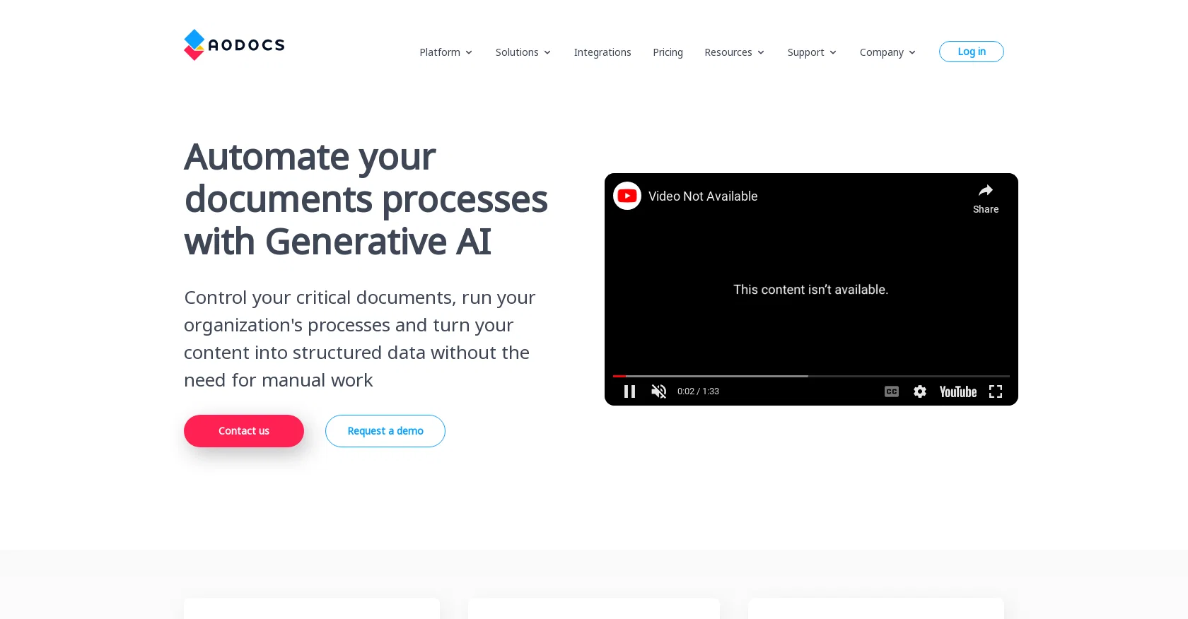 AODocs website