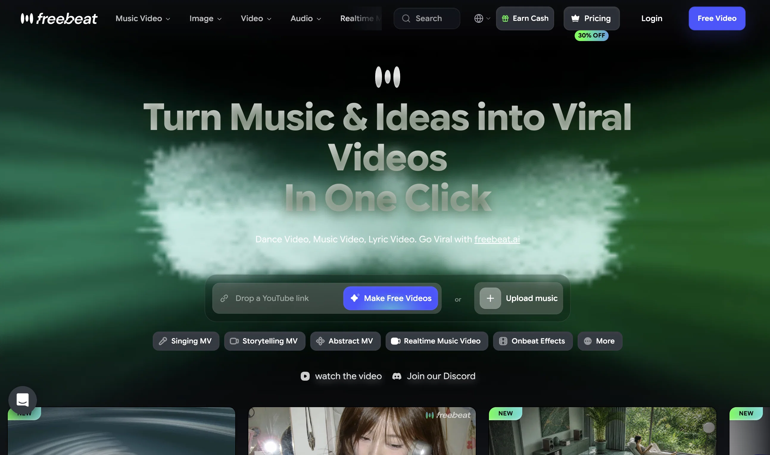 freebeat AI  website