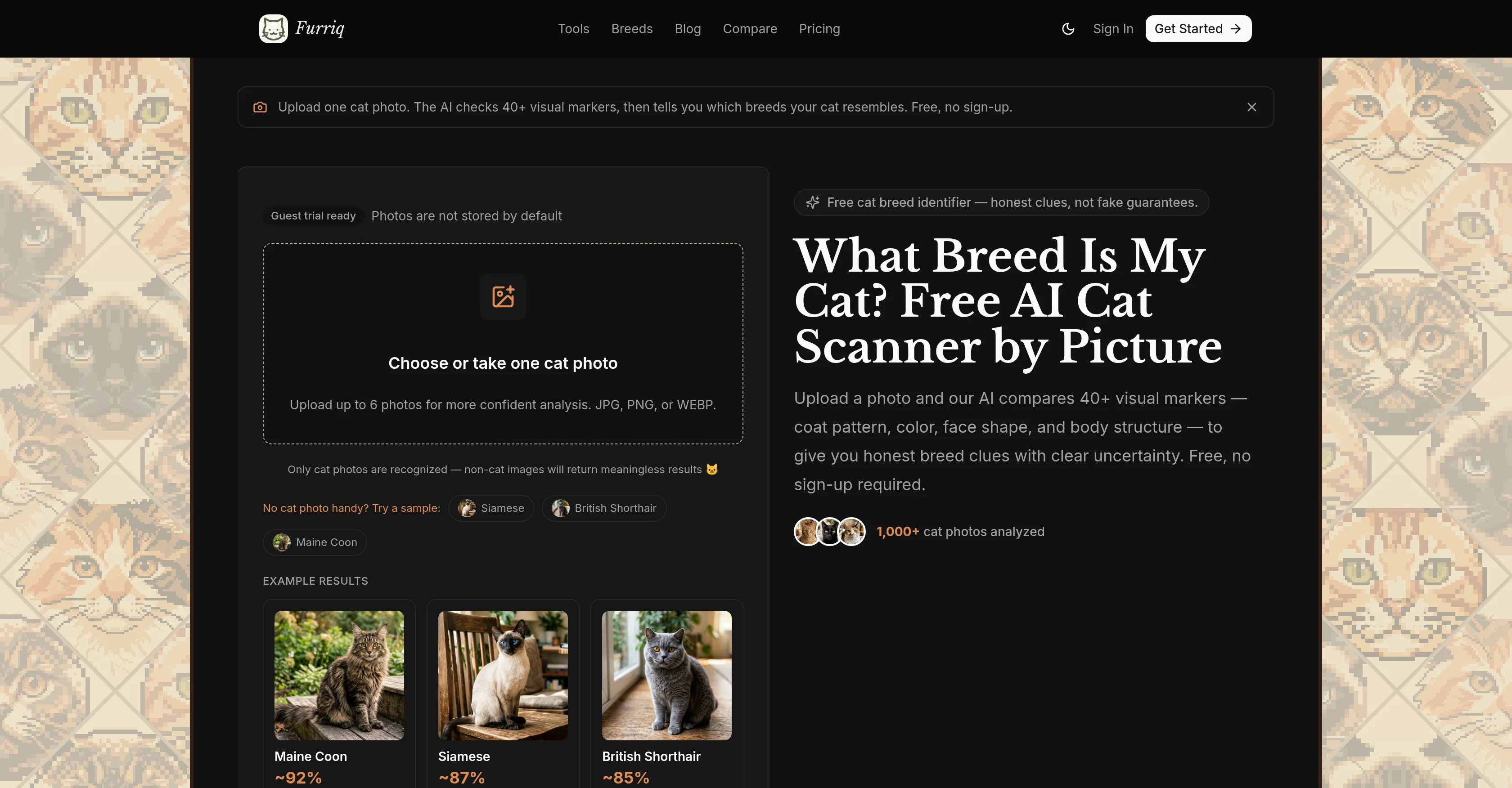 Furriq website
