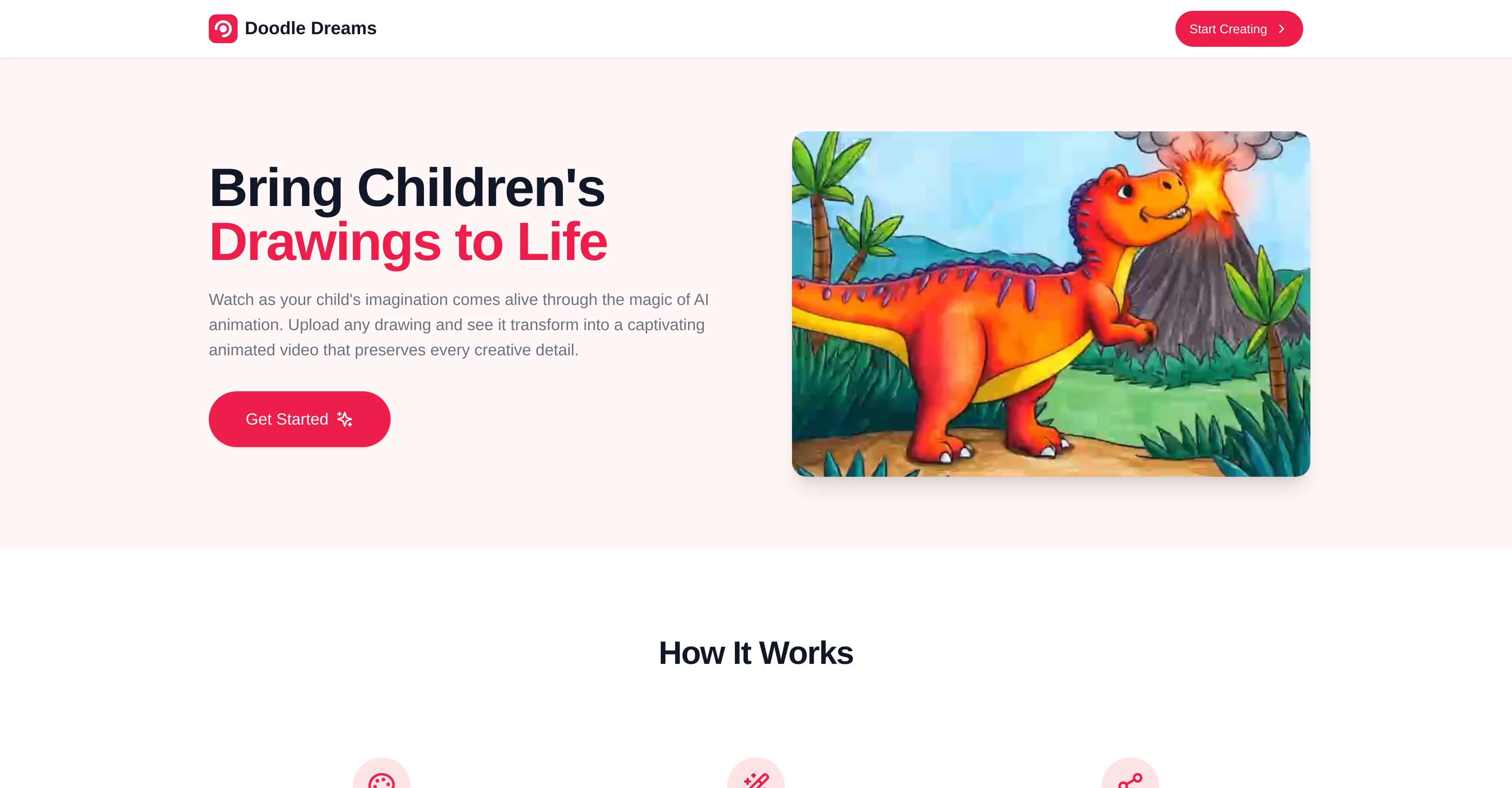 Doodle Dreams website
