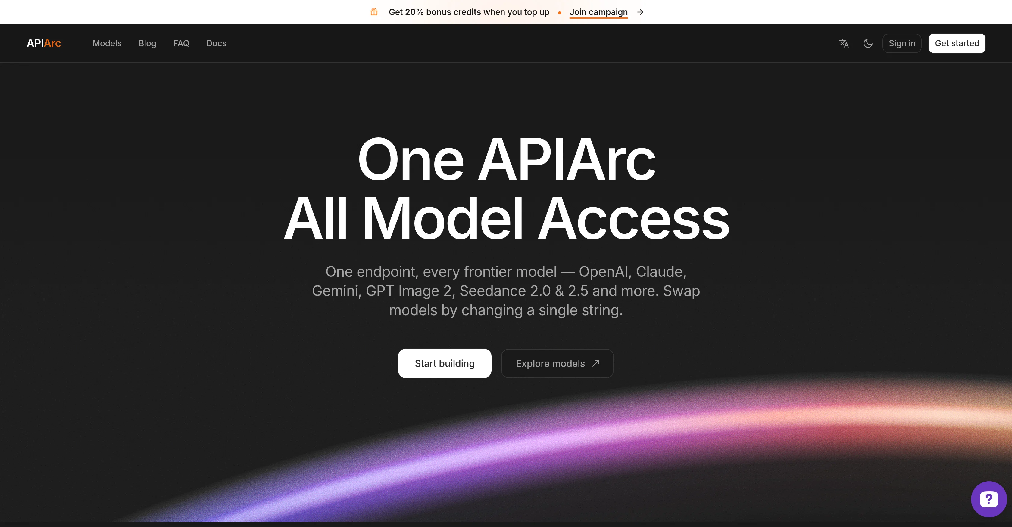APIArc website