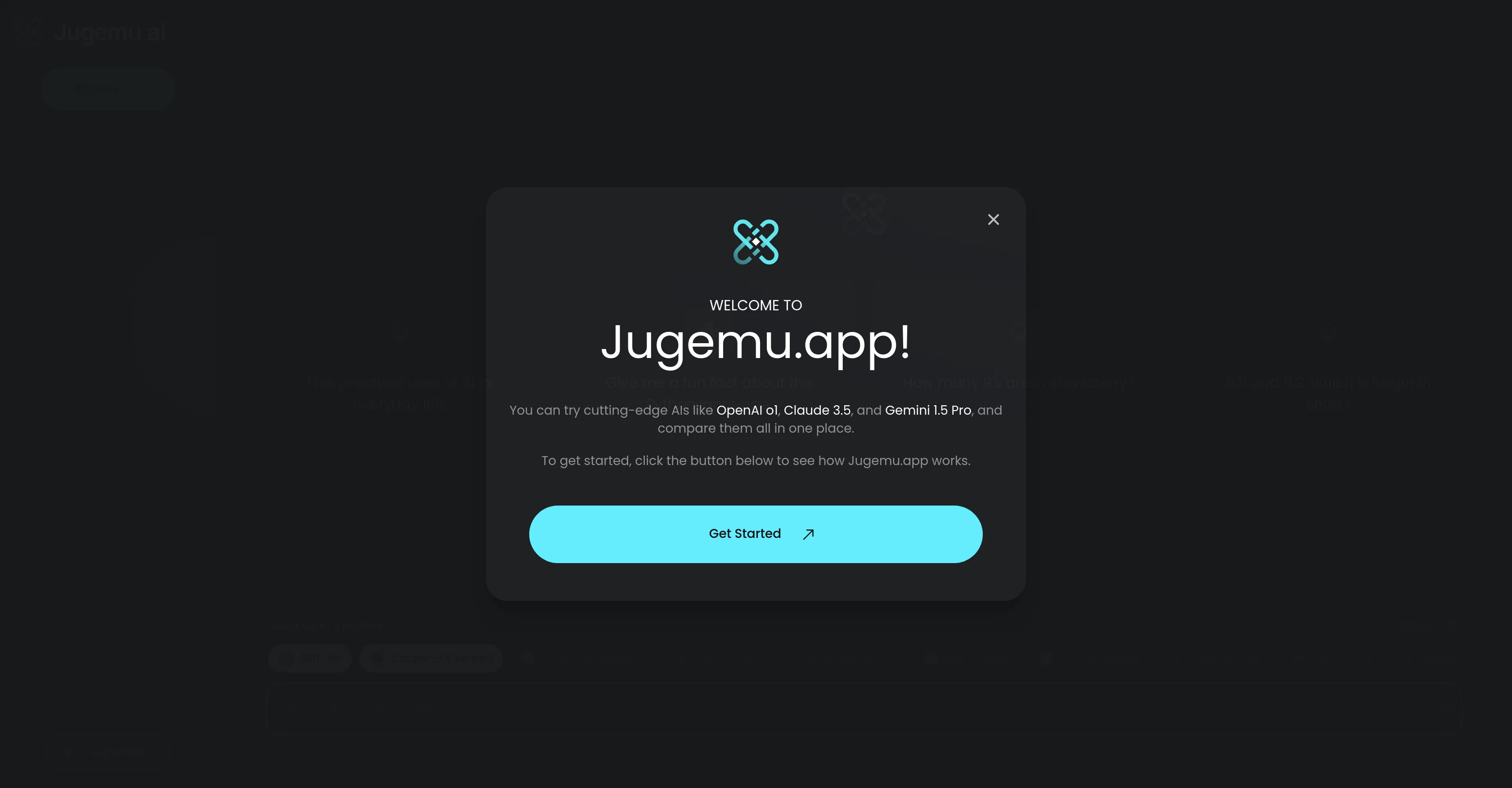Jugemu.app website