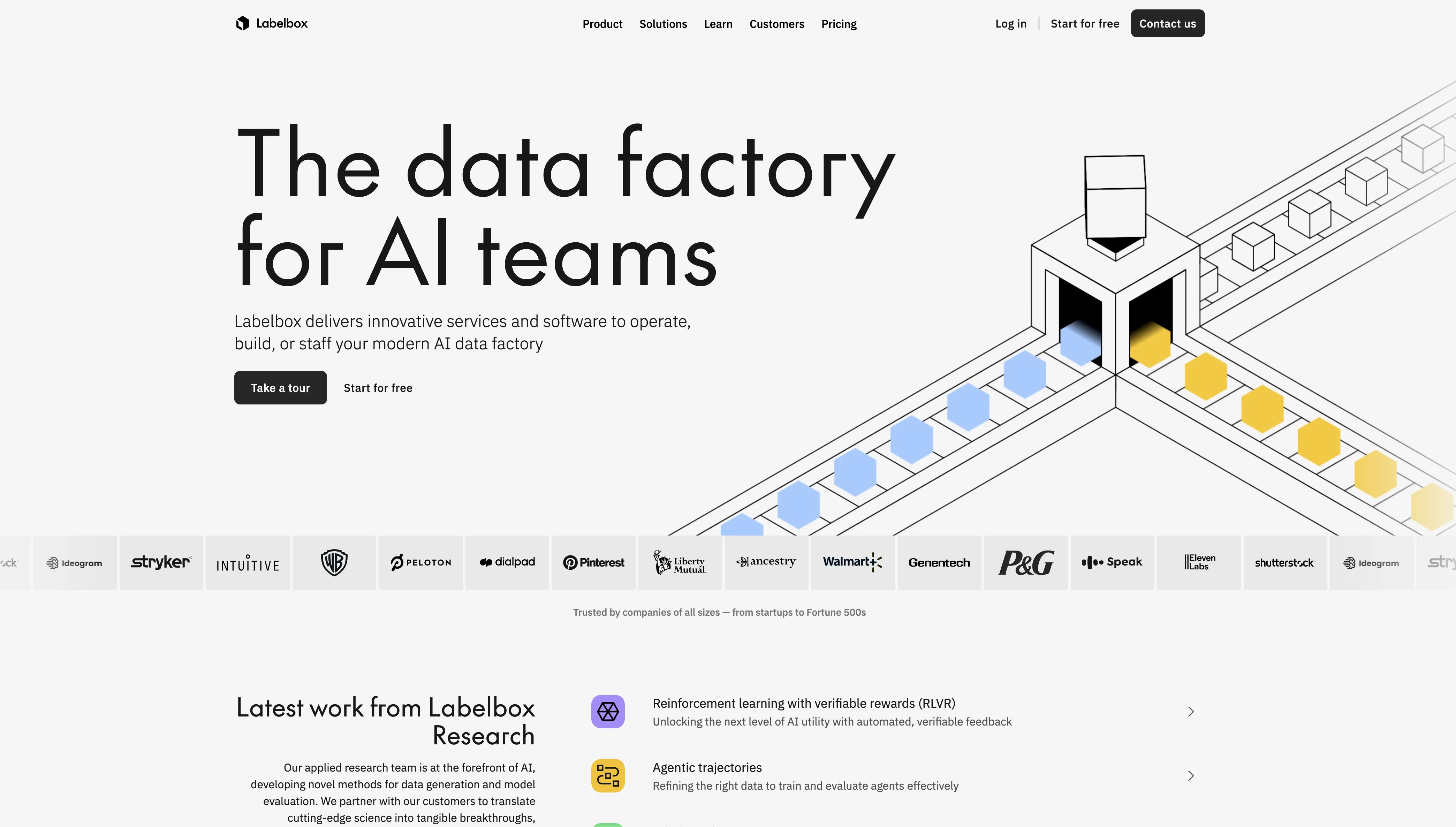 Labelbox website