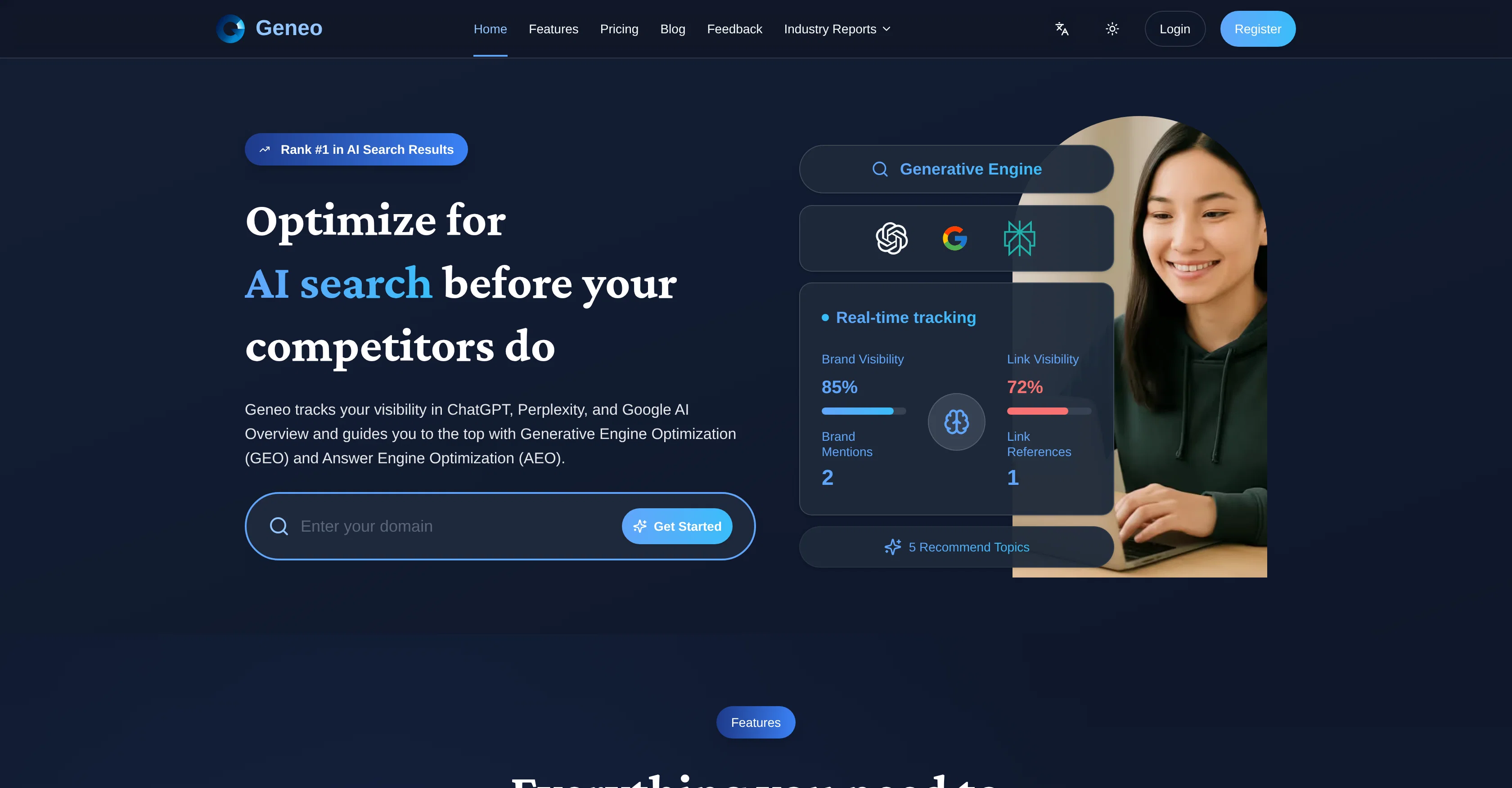 Geneo website