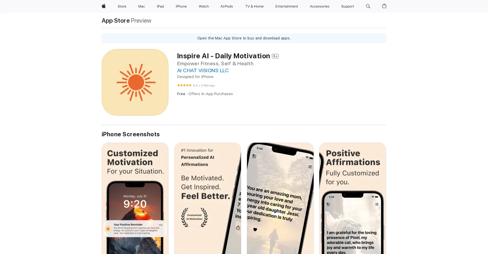 InspireAI website