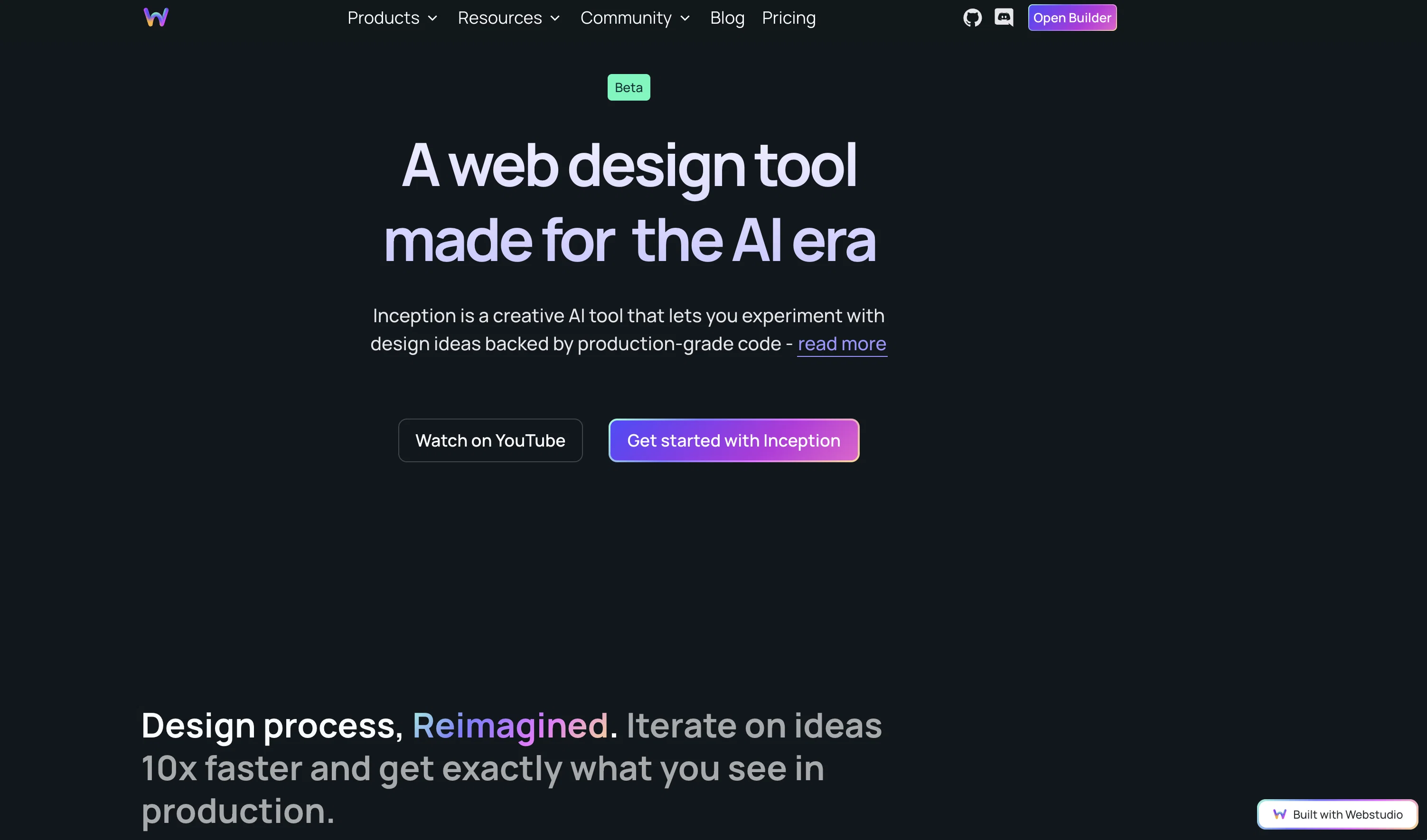Webstudio website
