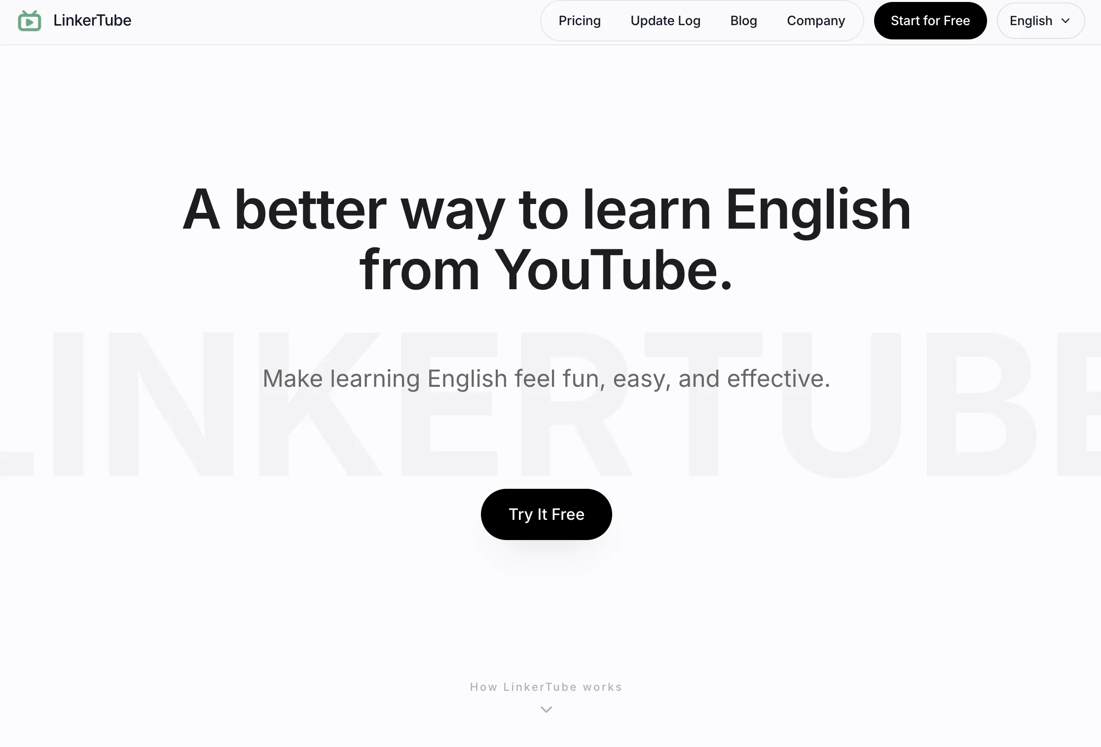 LinkerTube website