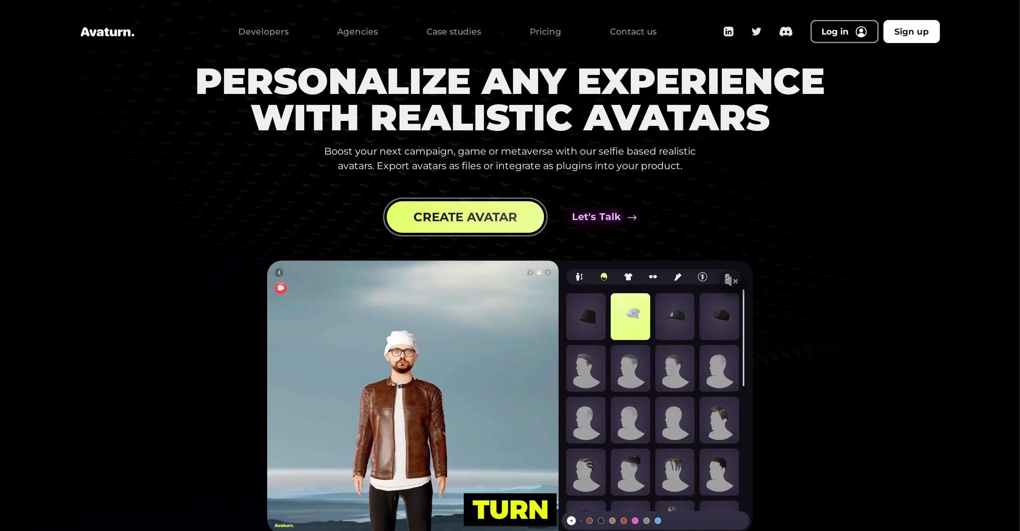 Avaturn website