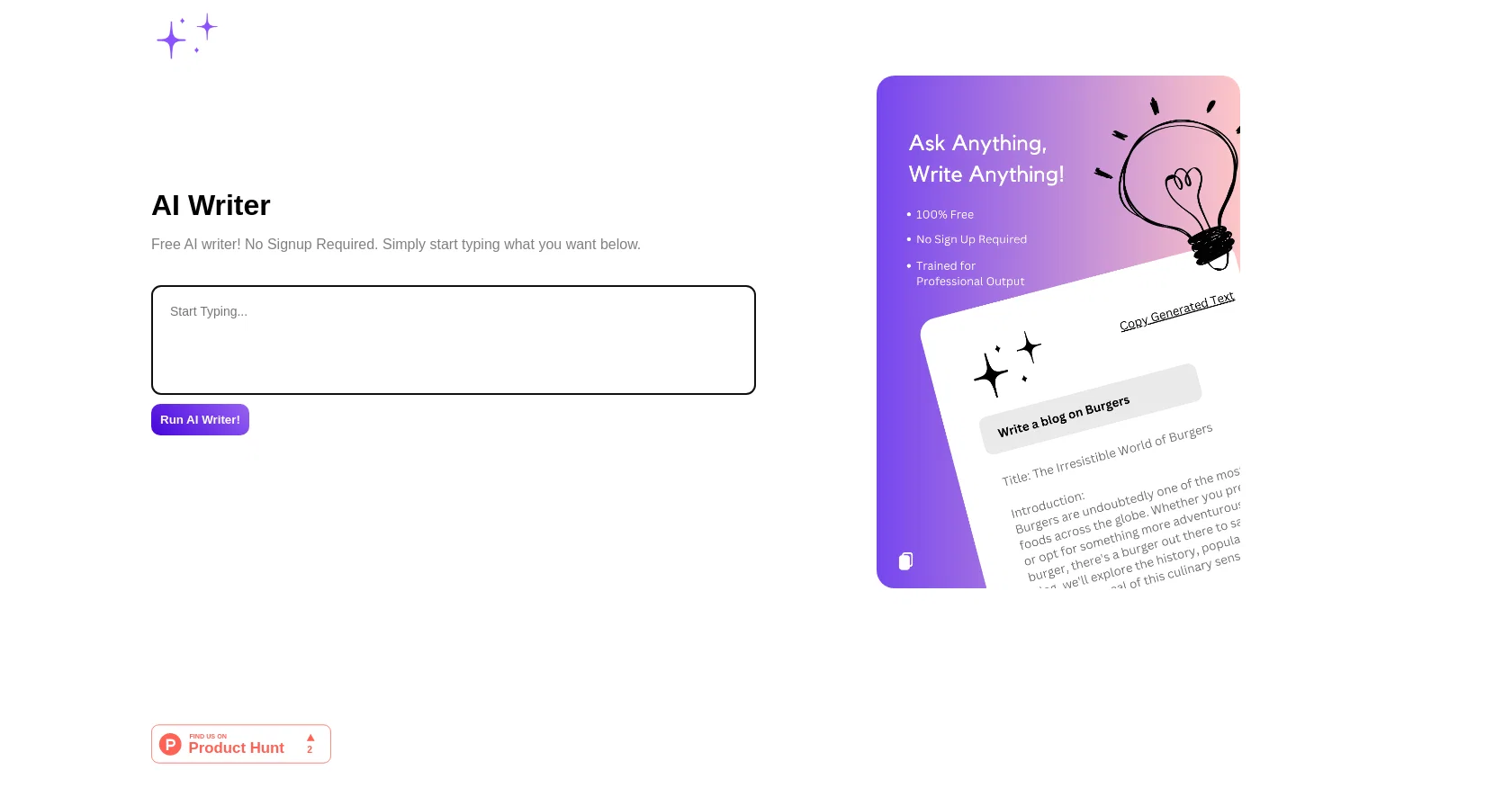 MagicWrite website