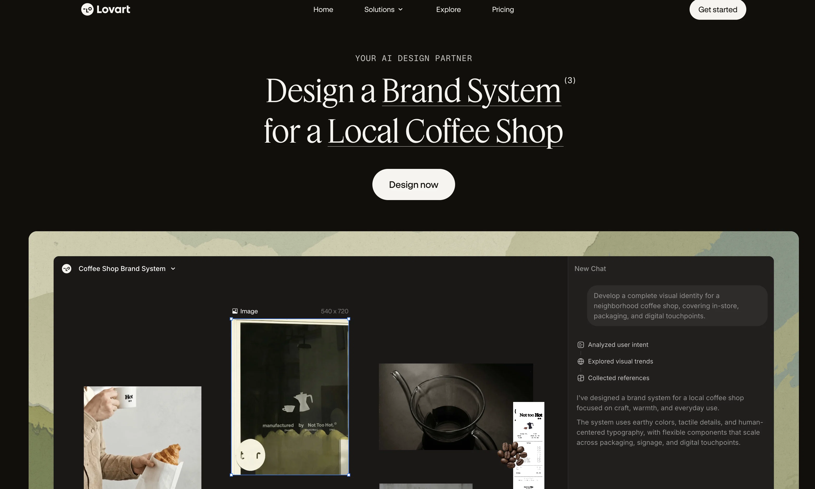 Lovart website