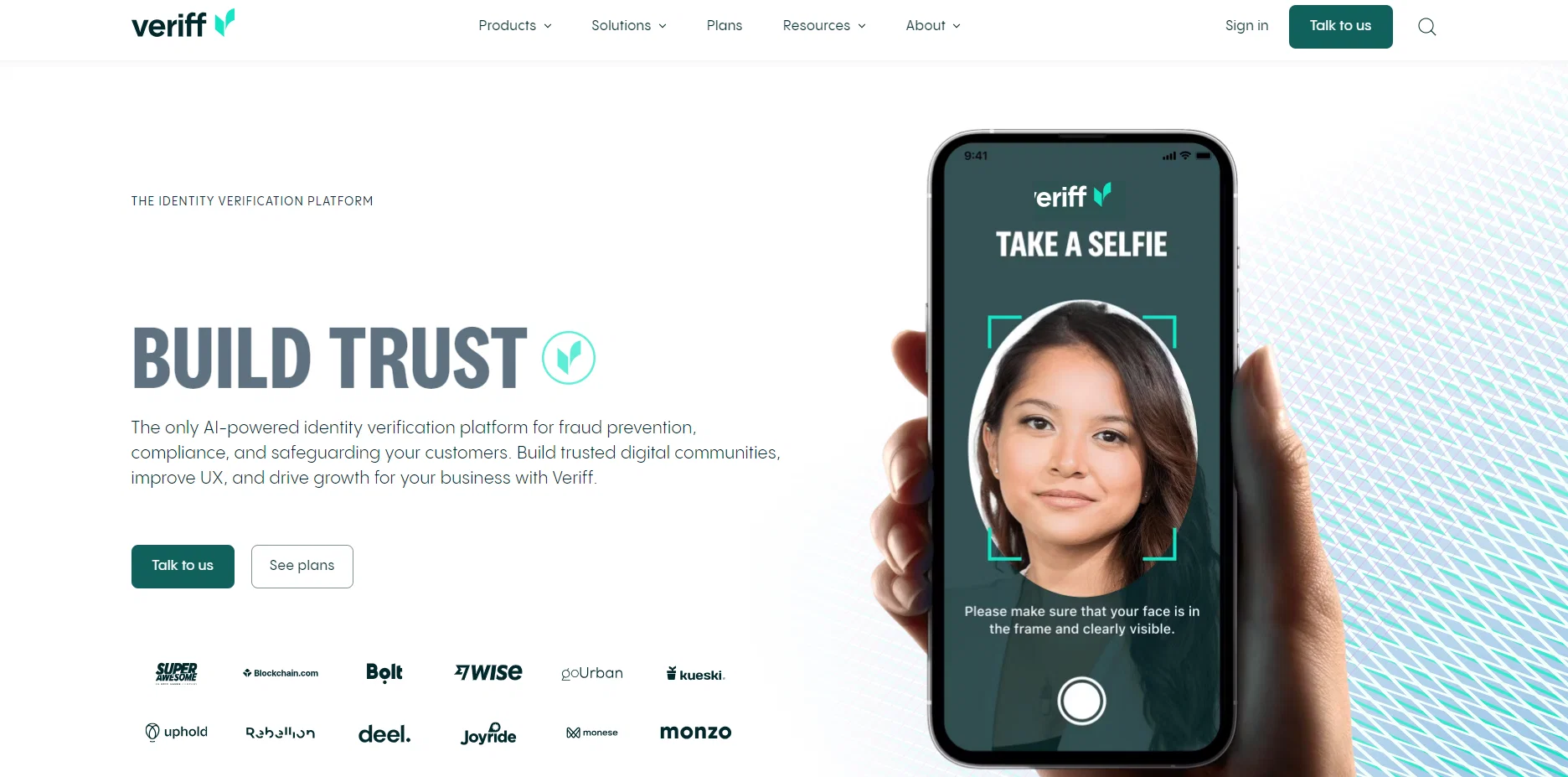 Veriff - Identity Verification and KYC website