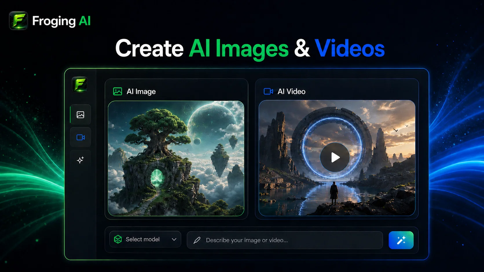 Froging AI website