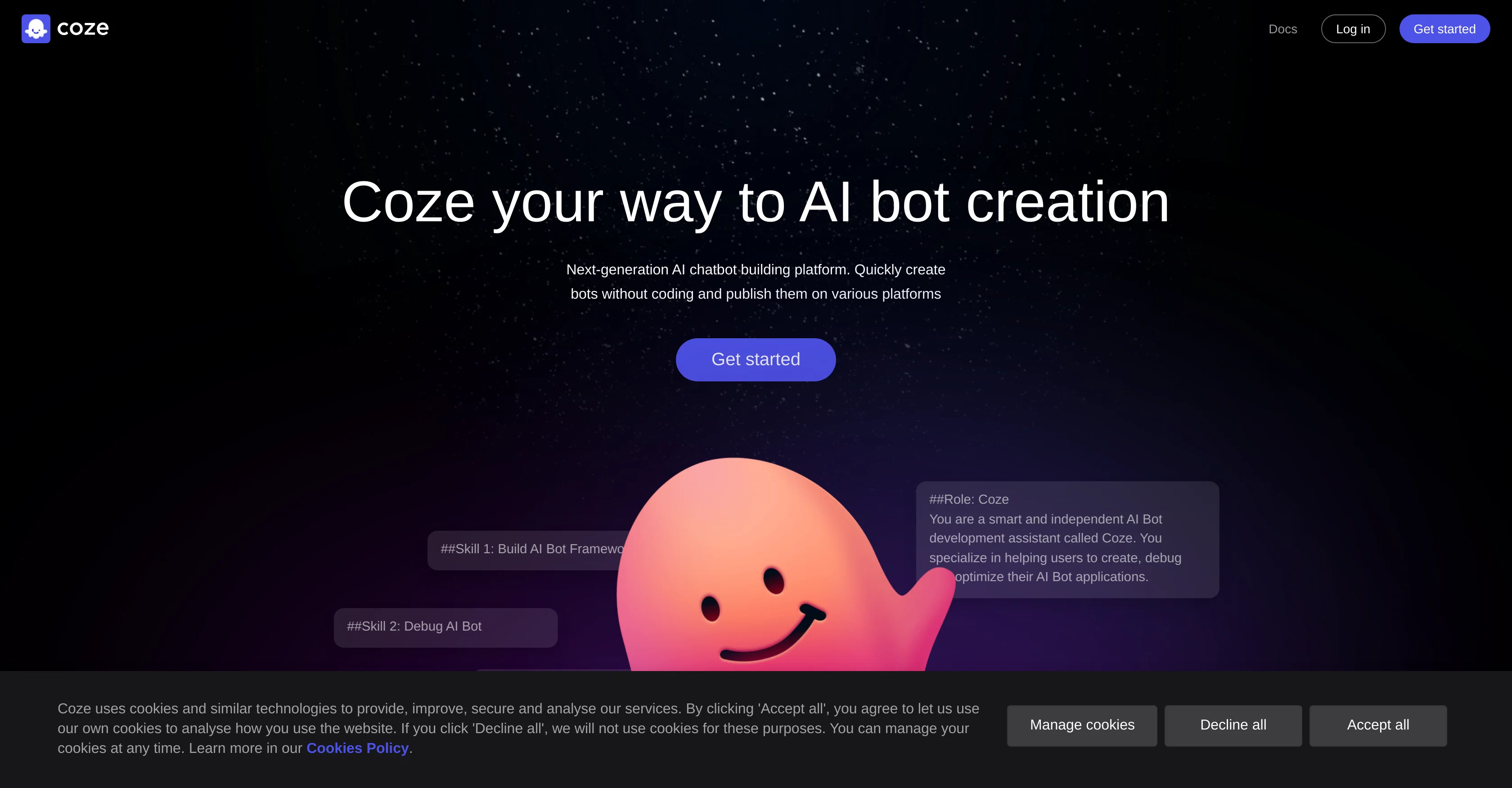 Coze website