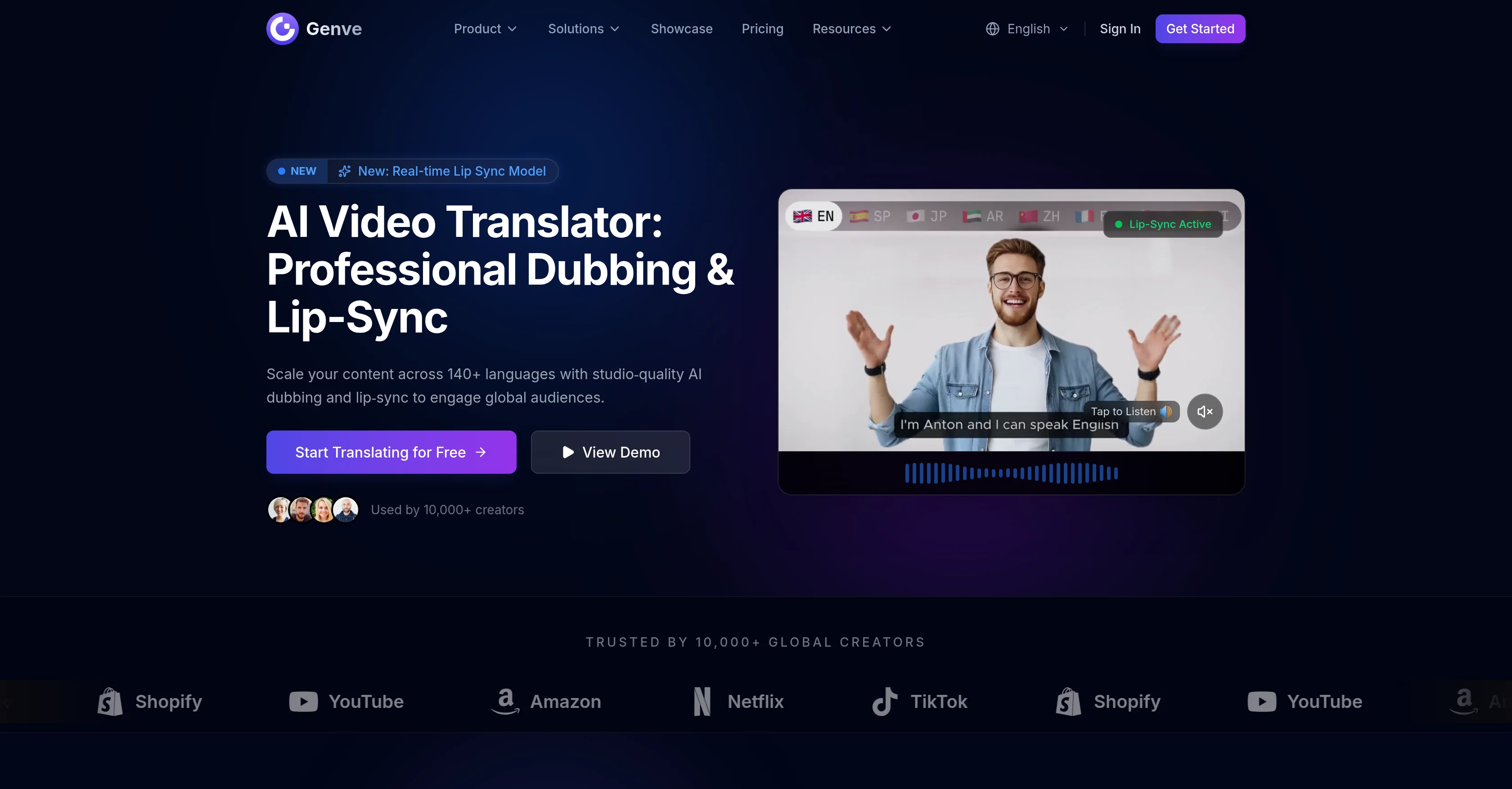 Genve AI website