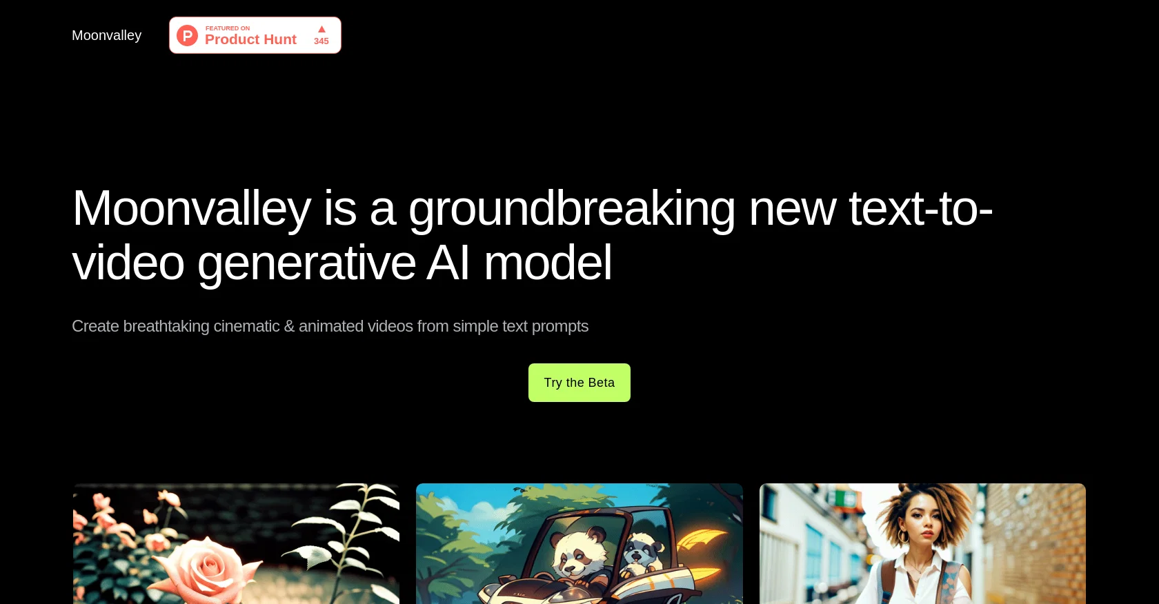 Moonvalley website